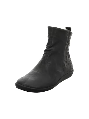 Think Nature bottines femme cuir doublure cuir noir