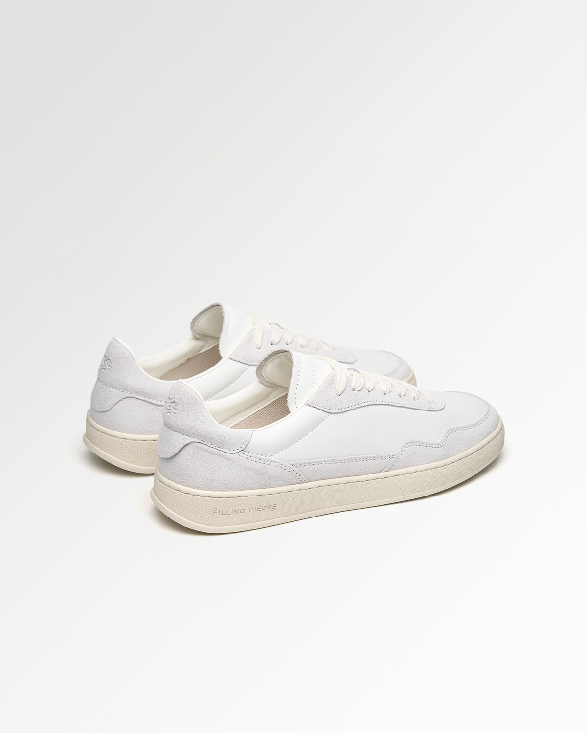 Filling Pieces Low Tide sneakers blanches cuir suède