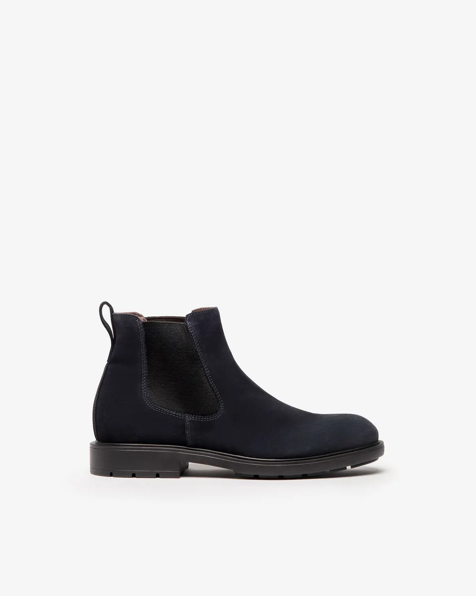 Nerogiardini Bottines Chelsea Homme Velours Confort