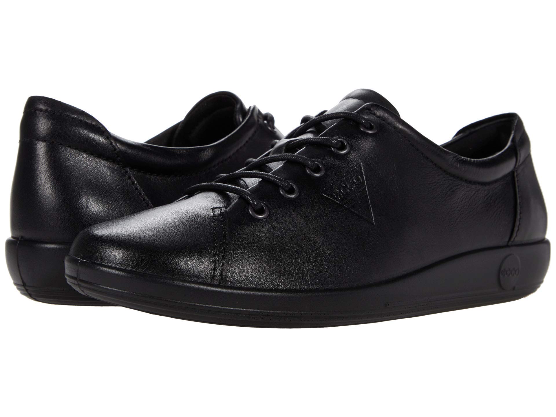 ECCO Soft 7 Bottines Femme Cuir 38 EU Noir