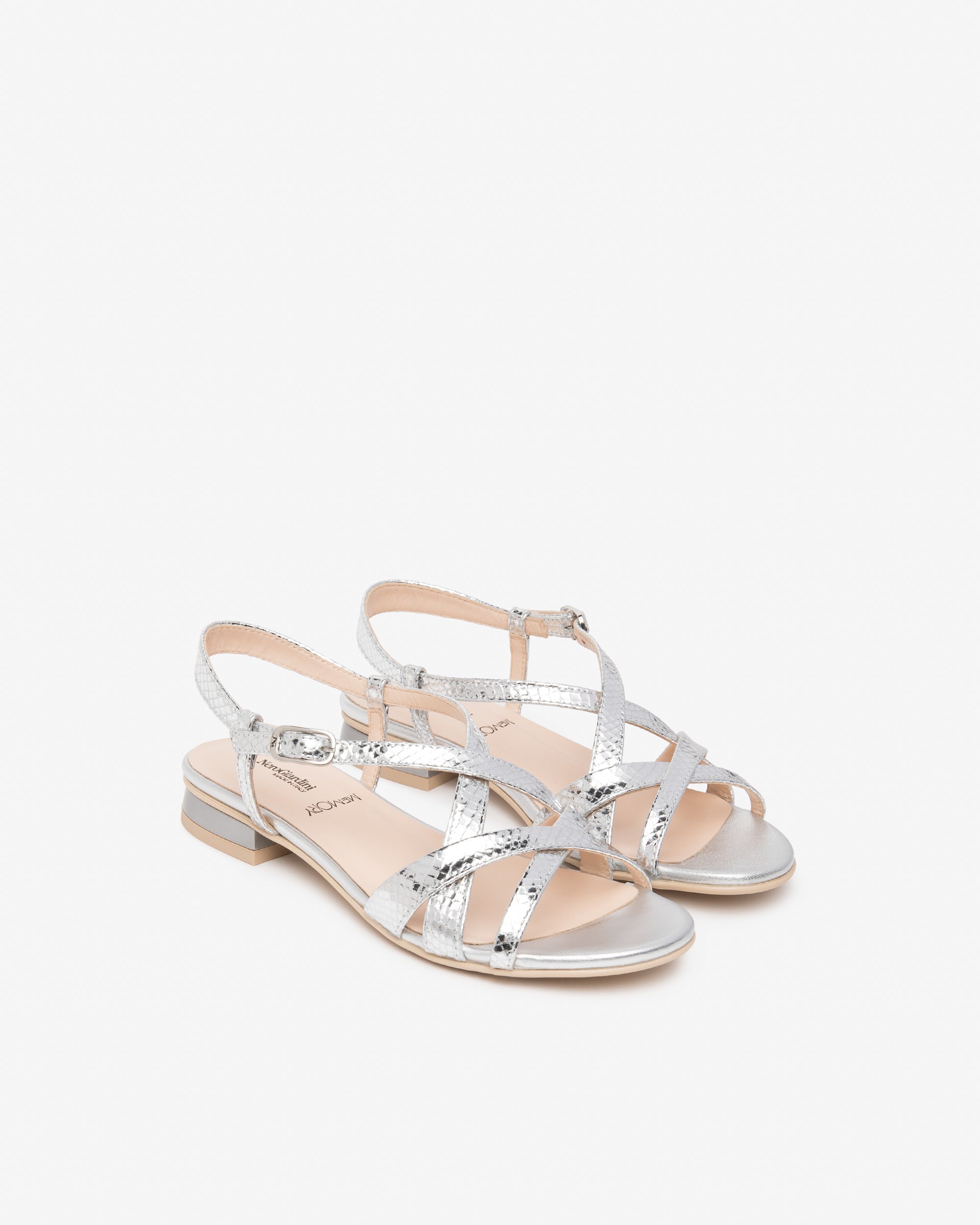 Nerogiardini Sandales Femme sandales cuir confort été