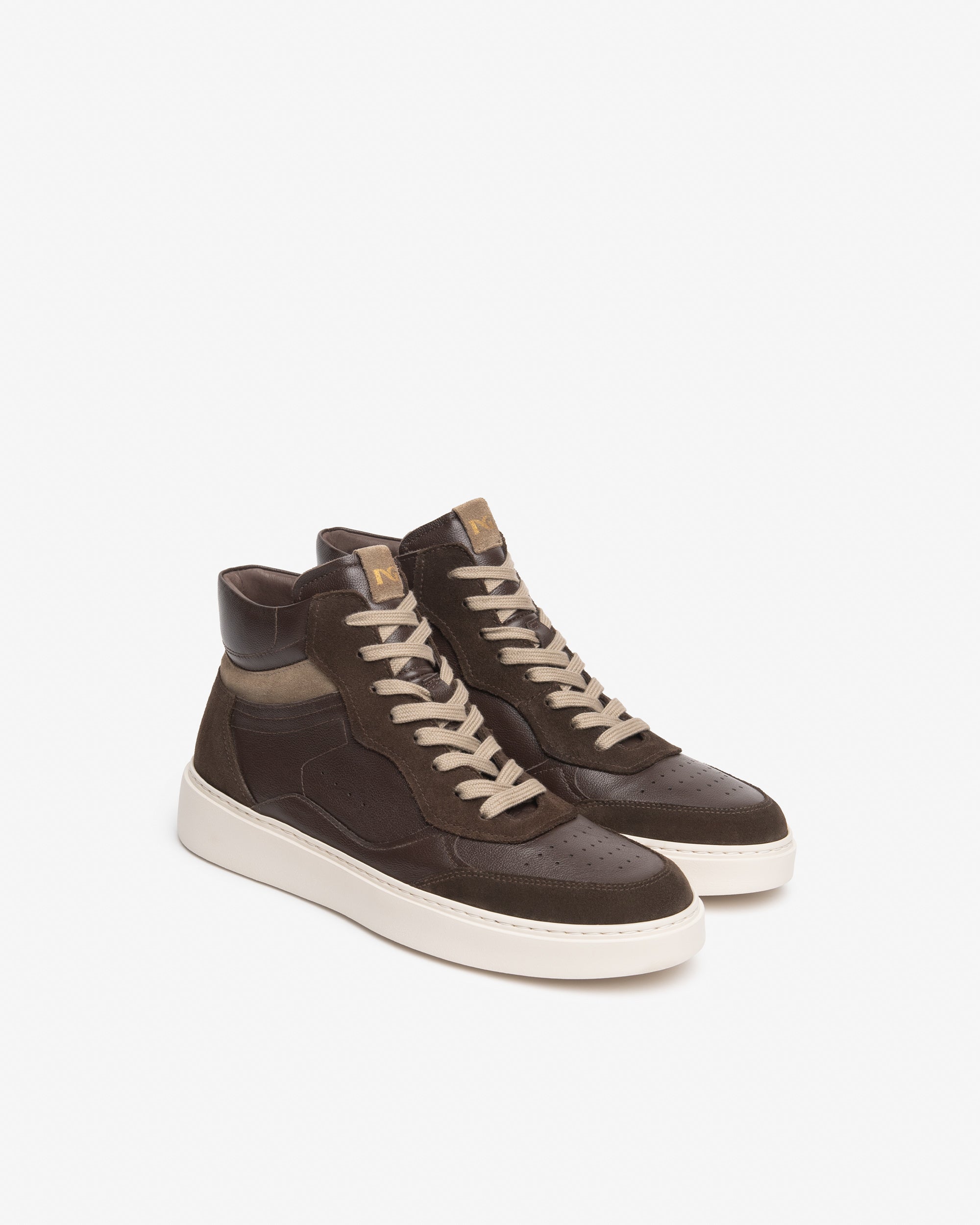 NeroGiardini Sneakers Montantes Homme Cuir Daim