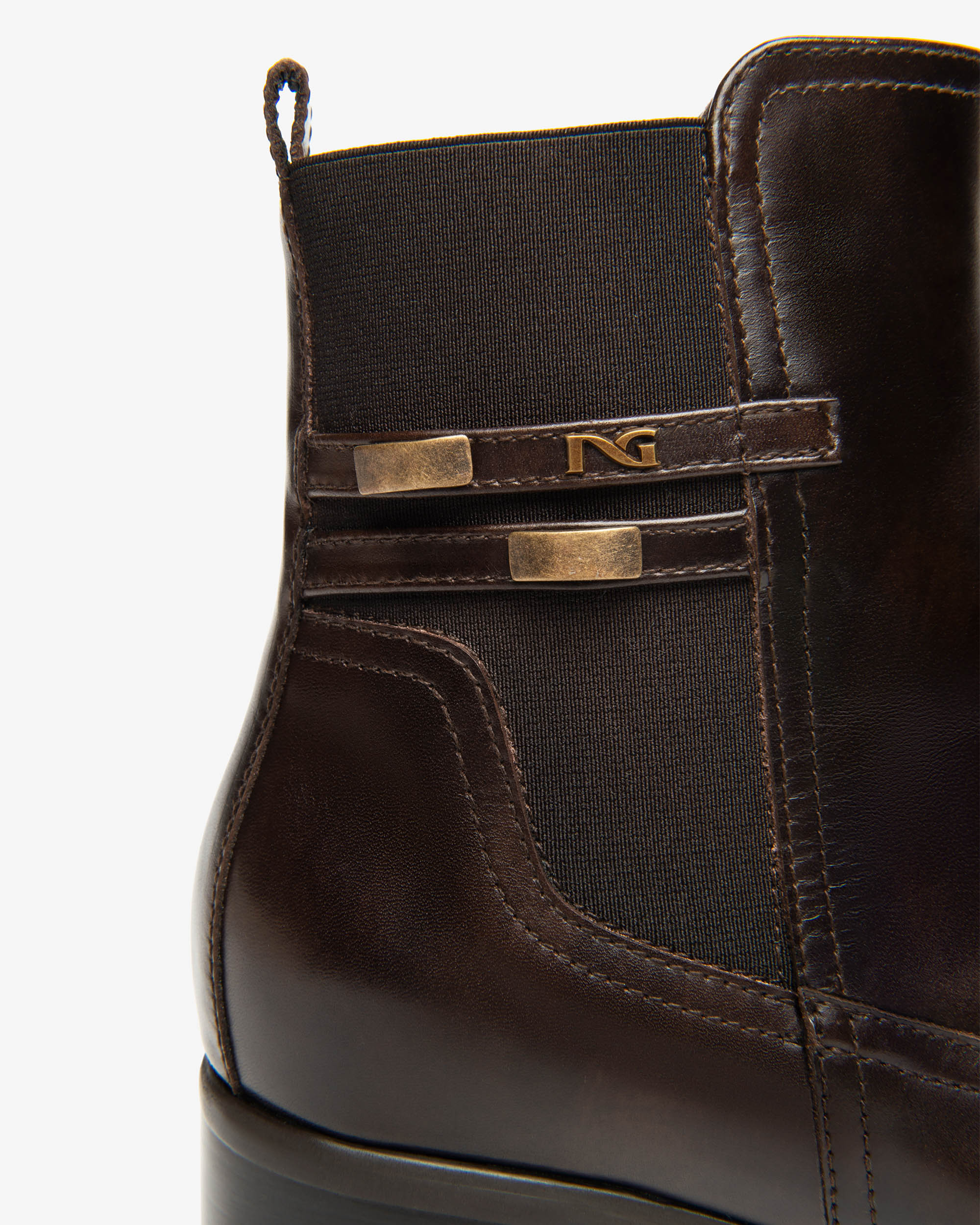 Nerogiardini Bottines Femme Cuir Talon 40 mm