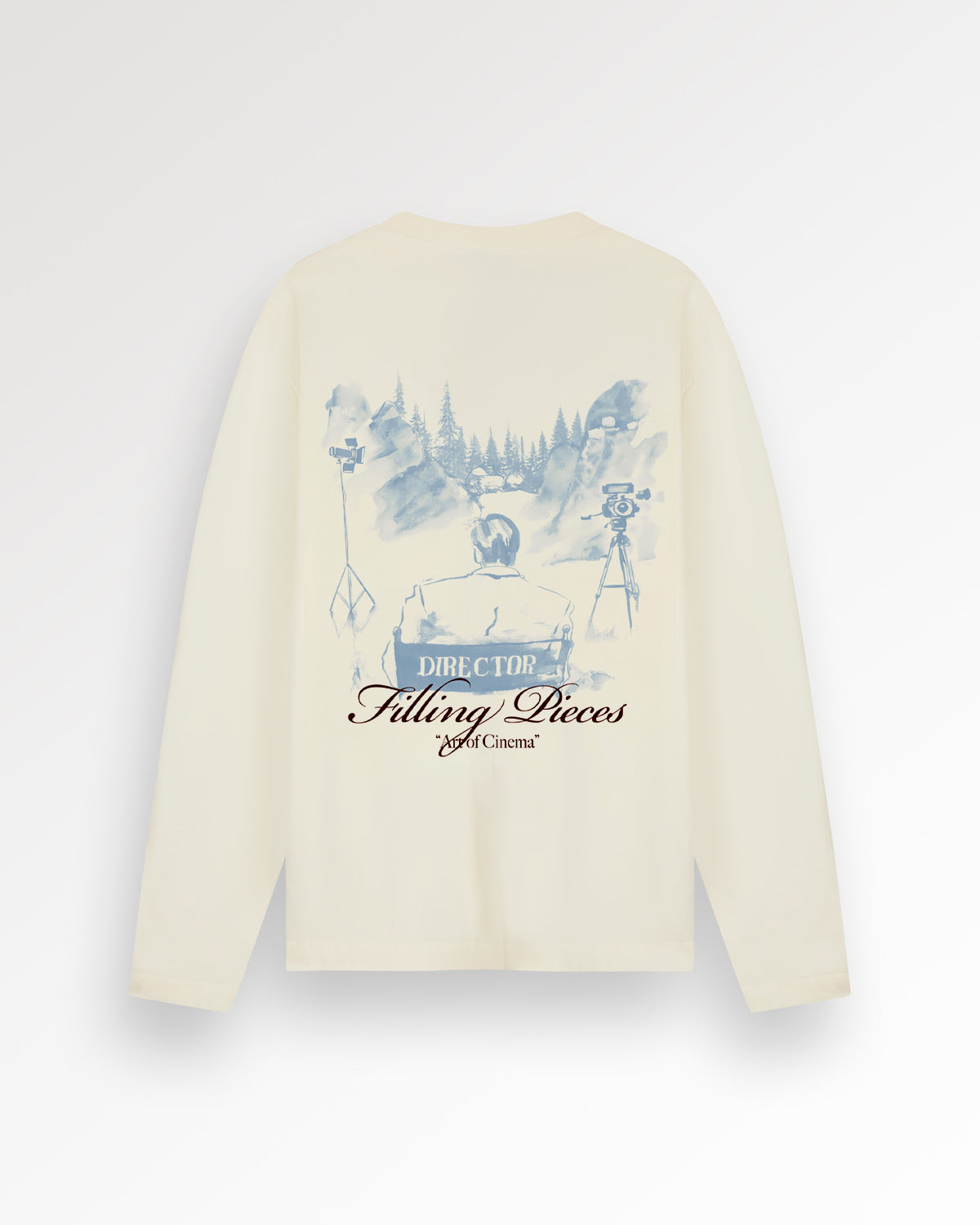 Filling Pieces Longsleeve Director t-shirt coton bio