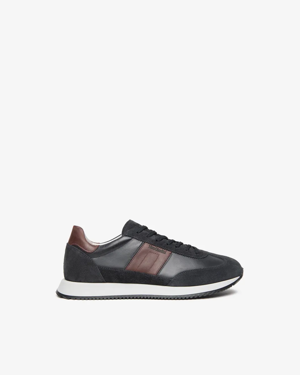 NeroGiardini Sneakers sneakers cuir homme daim logo