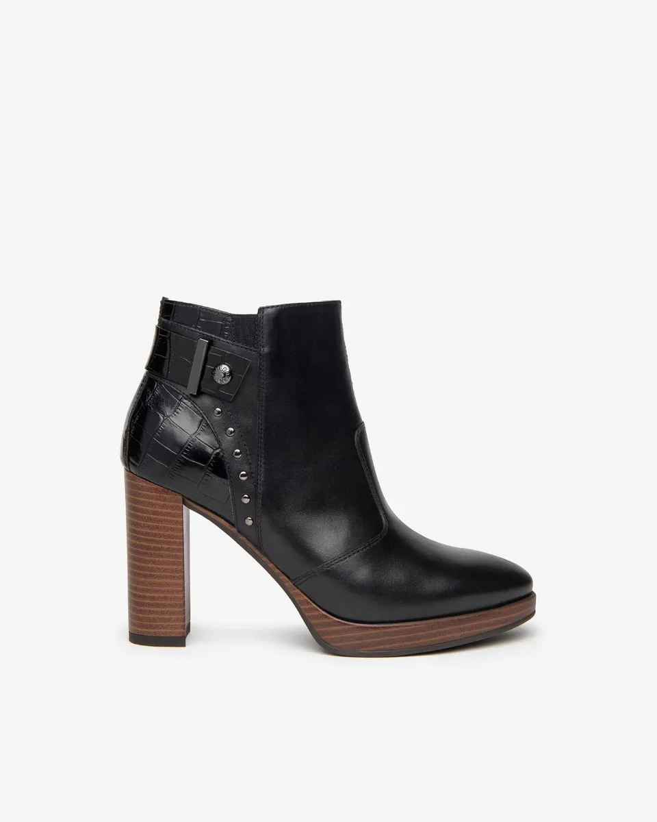NeroGiardini Bottines femme cuir confort quotidien
