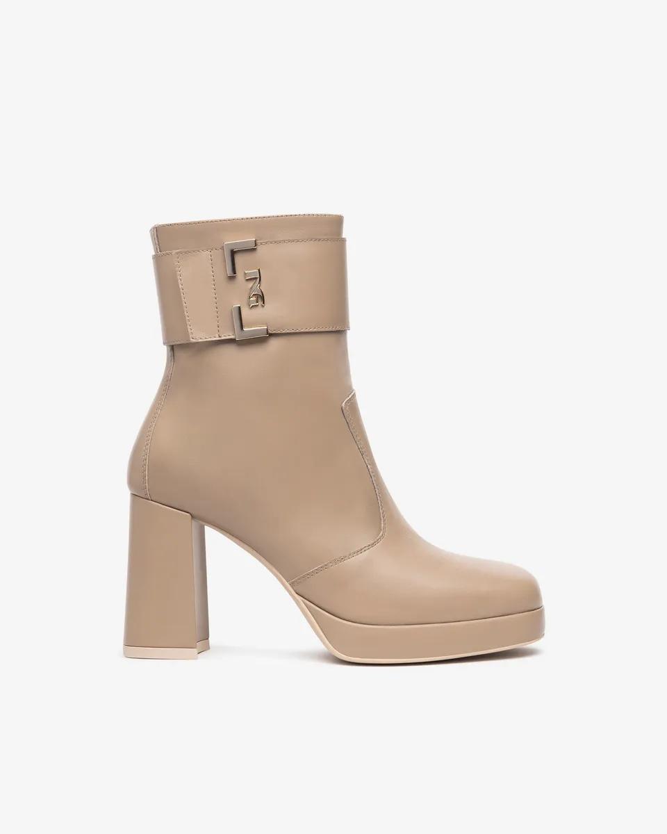 Nerogiardini Bottines Femme Cuir Confort 35-41