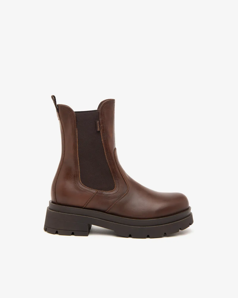 NeroGiardini Bottines Chelsea cuir femme automne