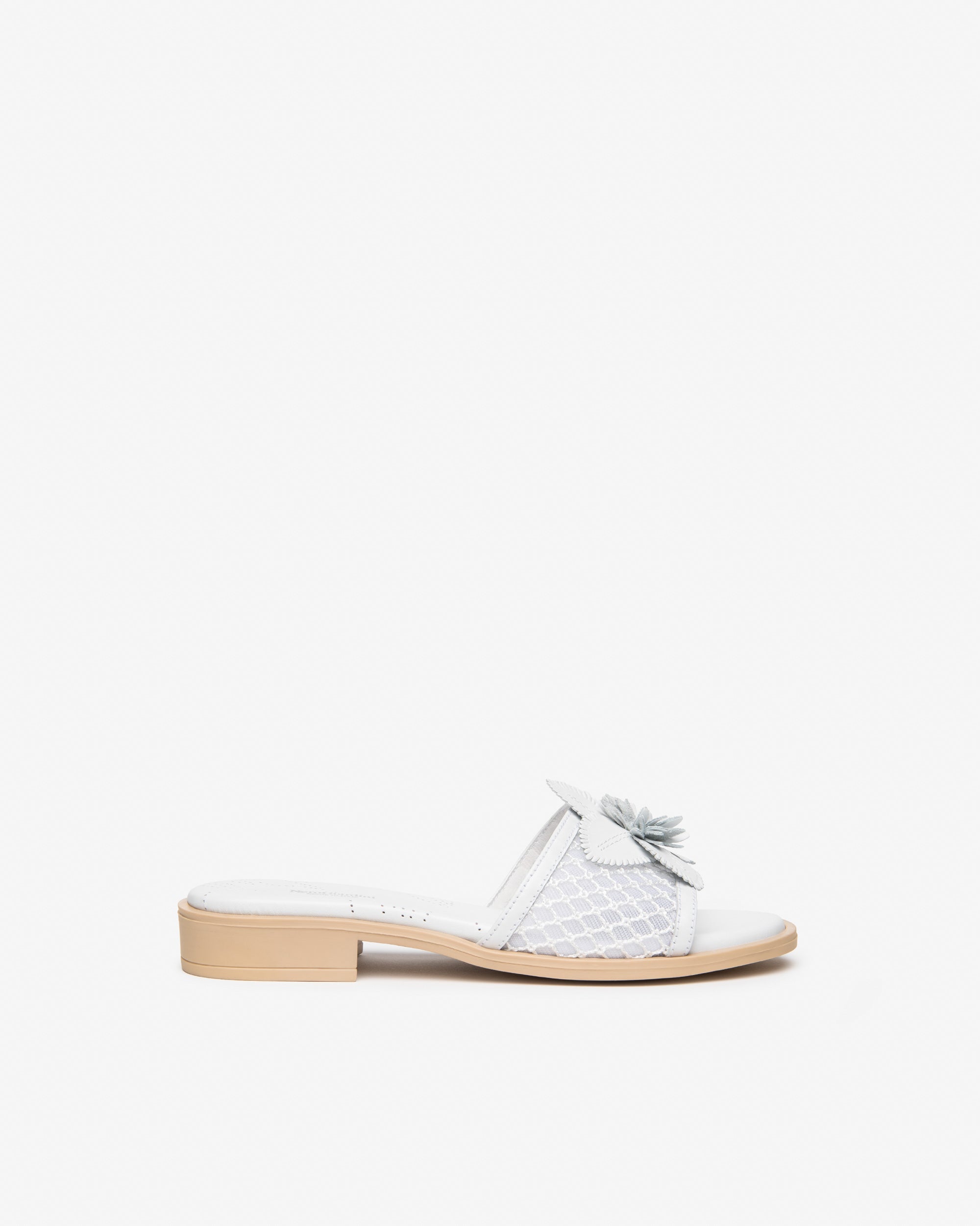 NeroGiardini Mules Femme Cuir Toile Été