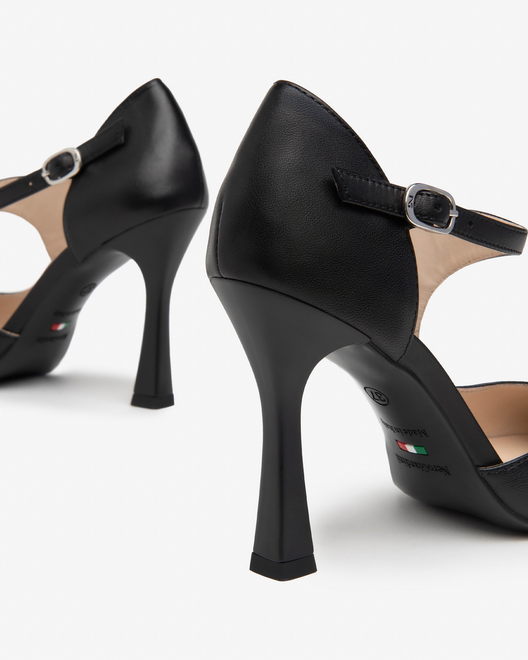 NeroGiardini Escarpins Femme Cuir Premium Mariage