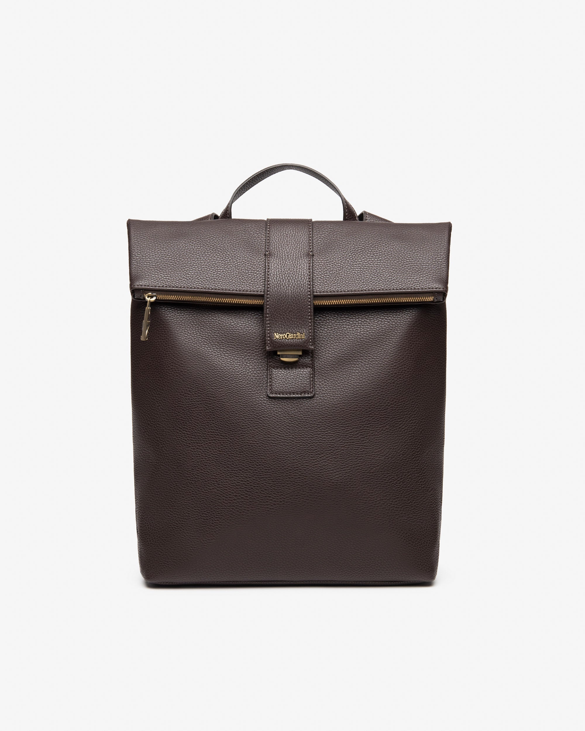 NeroGiardini Sacs Sac à Dos Homme Cuir Grainé PZ