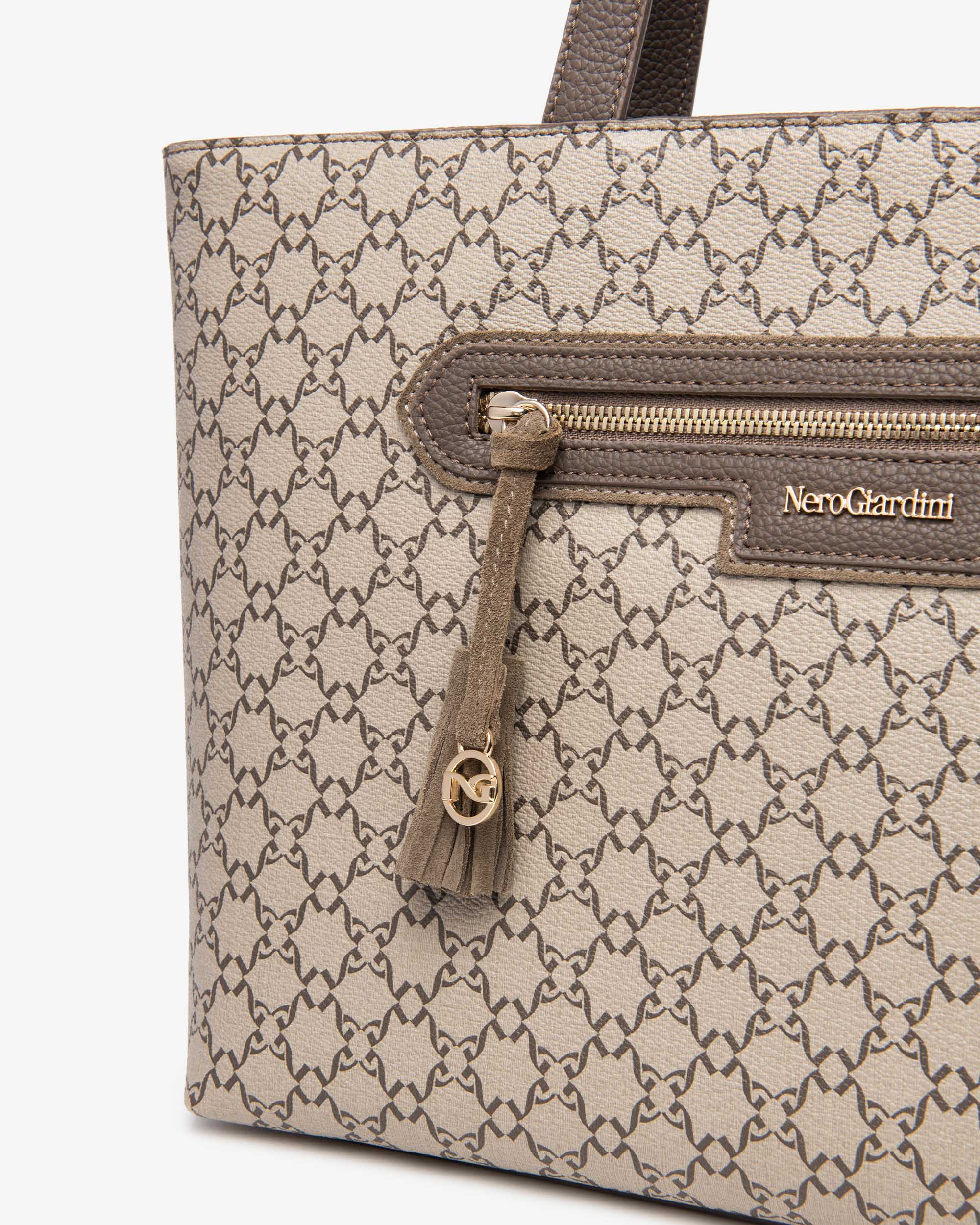 NeroGiardini Tote Bag Femme Matière Technique
