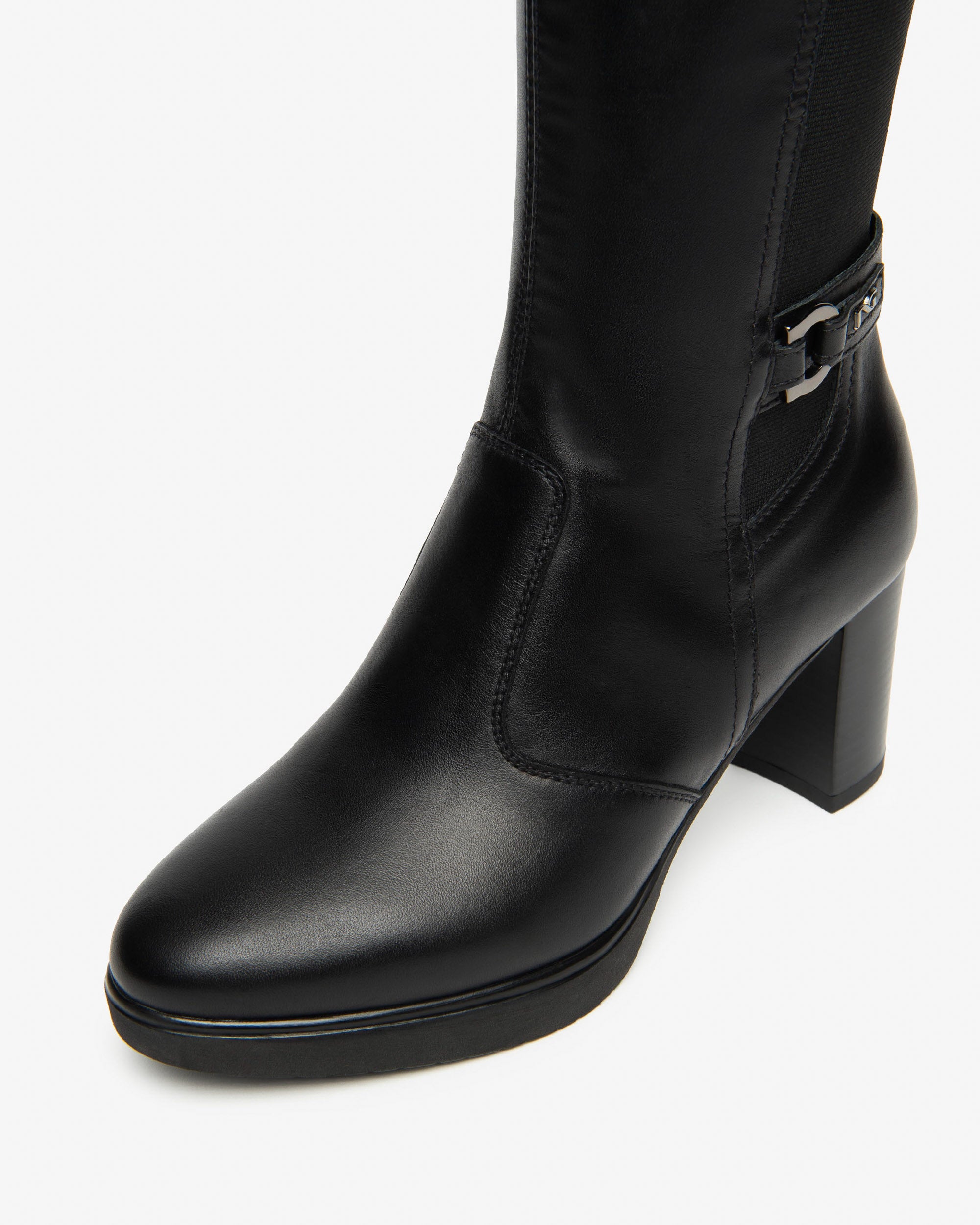 NeroGiardini Bottes bottes cuir tissu femme 35-41