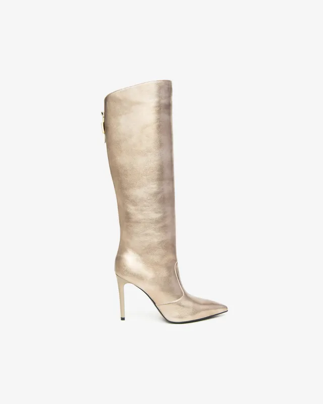 NeroGiardini Bottes Femme Cuir Premium Hiver