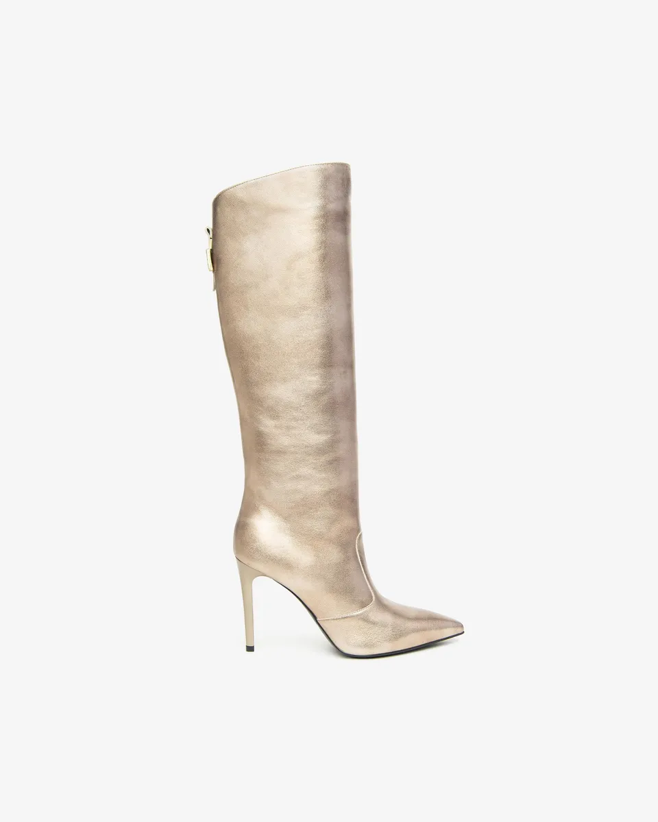 NeroGiardini Bottes Femme Cuir Premium Hiver