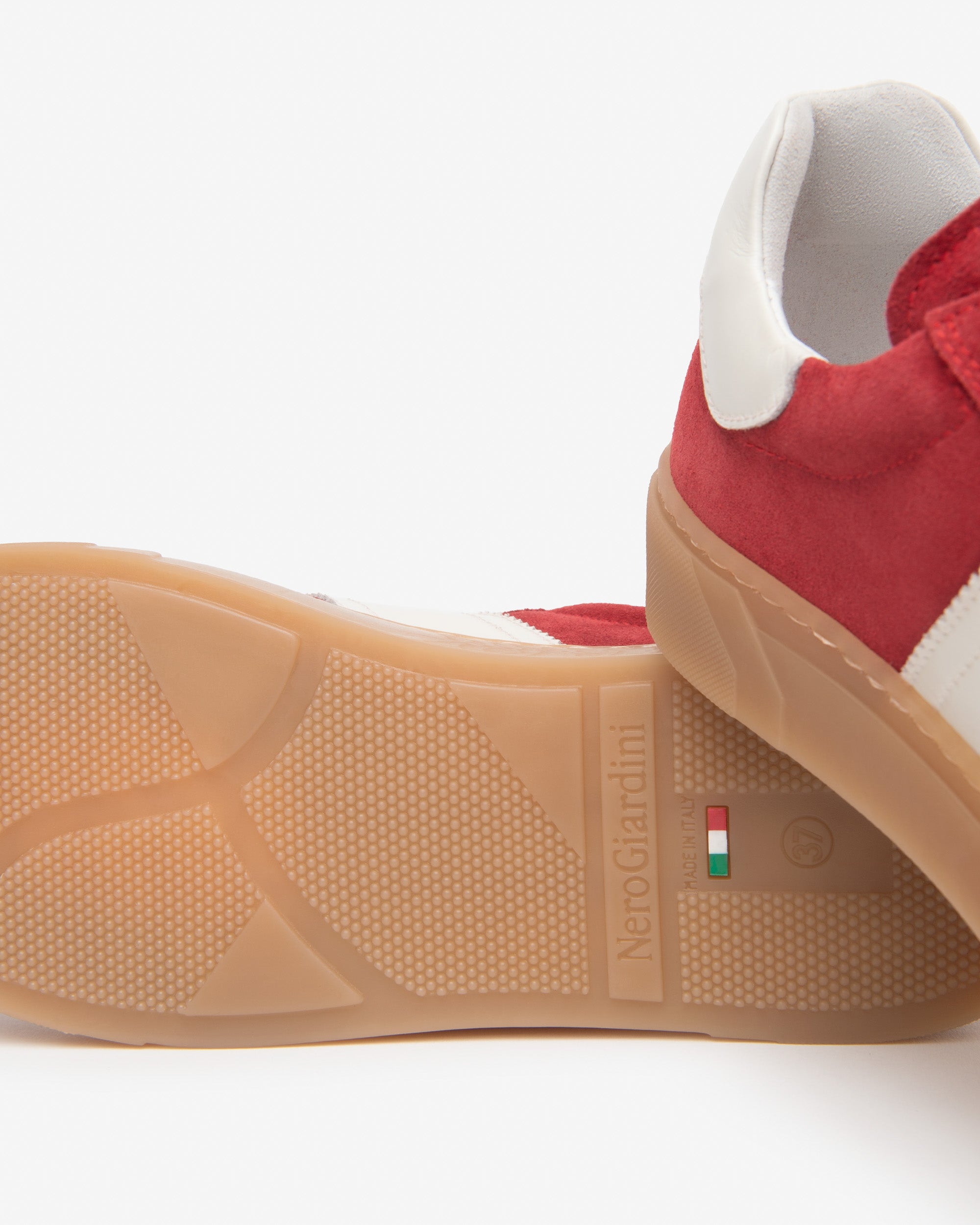 NeroGiardini Sneakers Cuir Velours Femme Confort 35-41