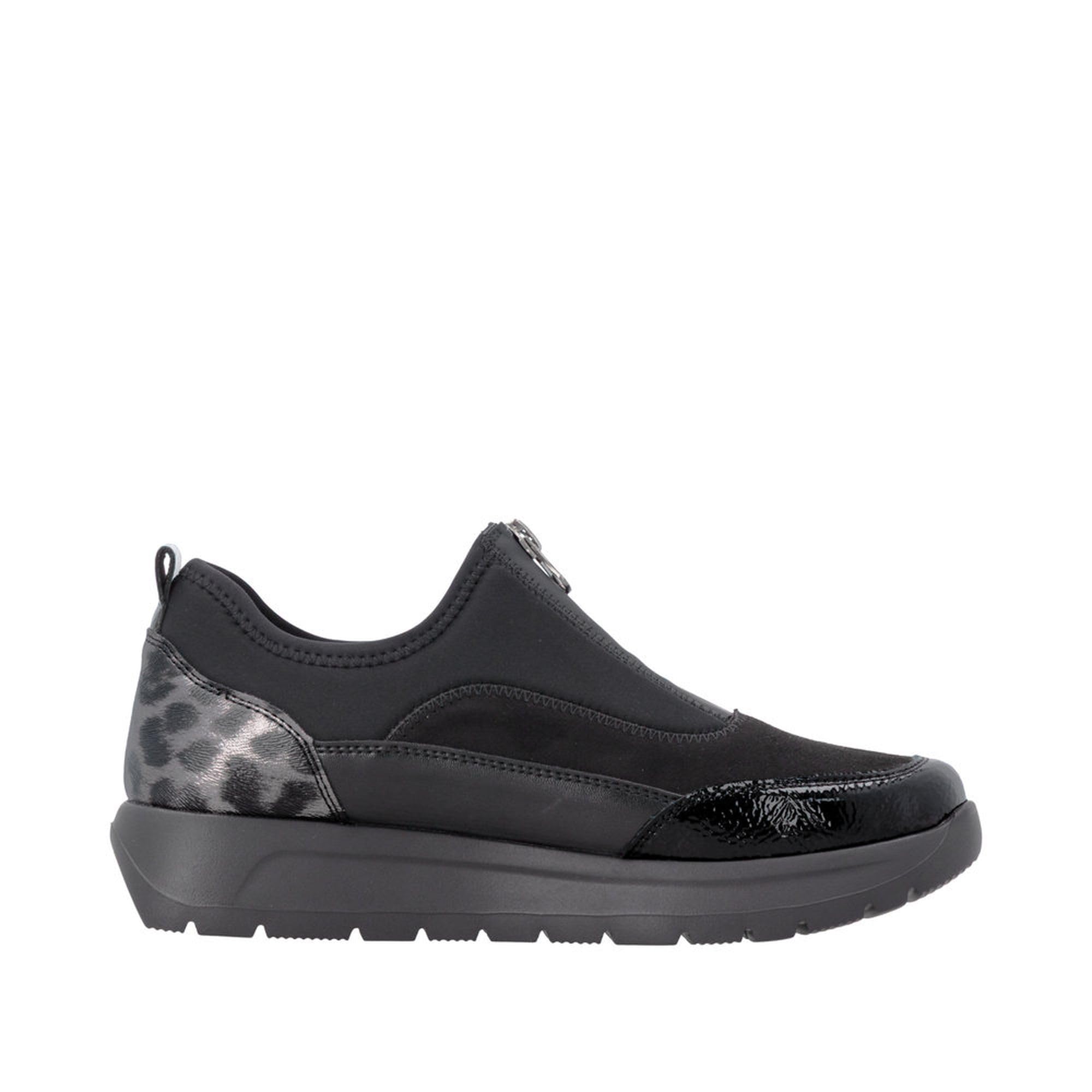 Remonte D2V01 Baskets Basses Femme Noir 04