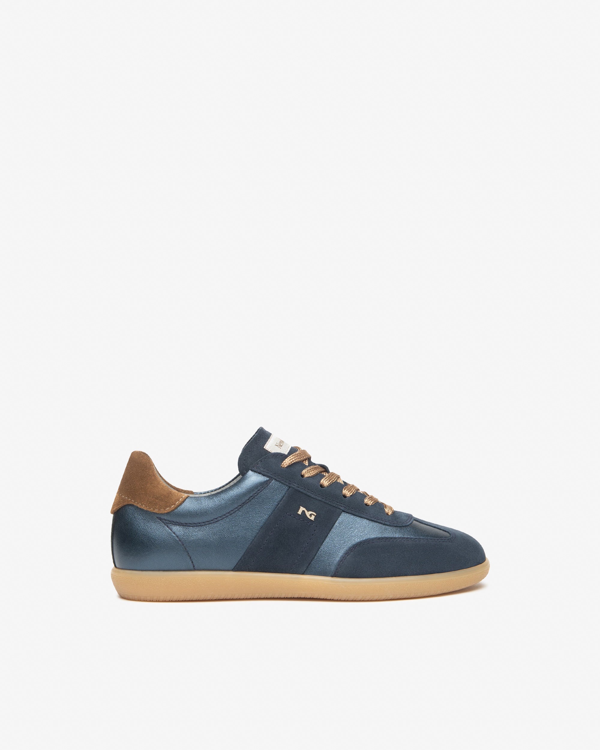 NeroGiardini Sneakers Femme Cuir Velours DryGo Memory