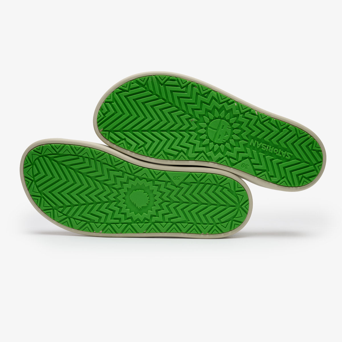 Satorisan Kung Fu Cotton slip on vert coton