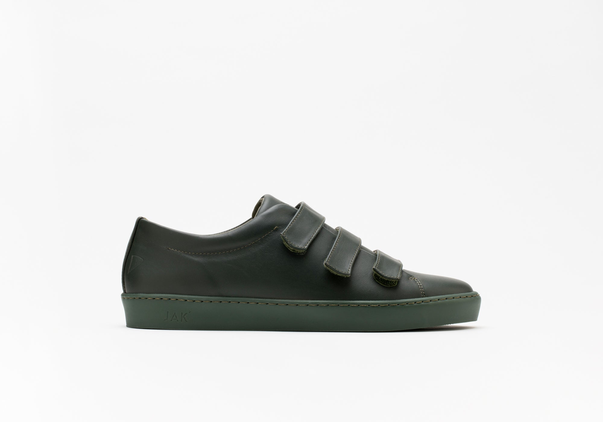 JAK Fika Bottle sneakers cuir scratch vert