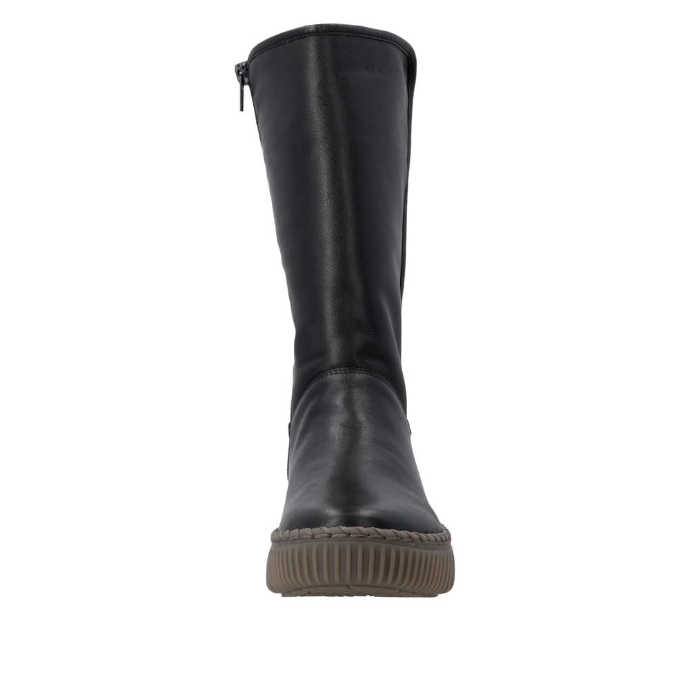 Remonte D4A71 bottes montantes beige 40 EU cuir chaud