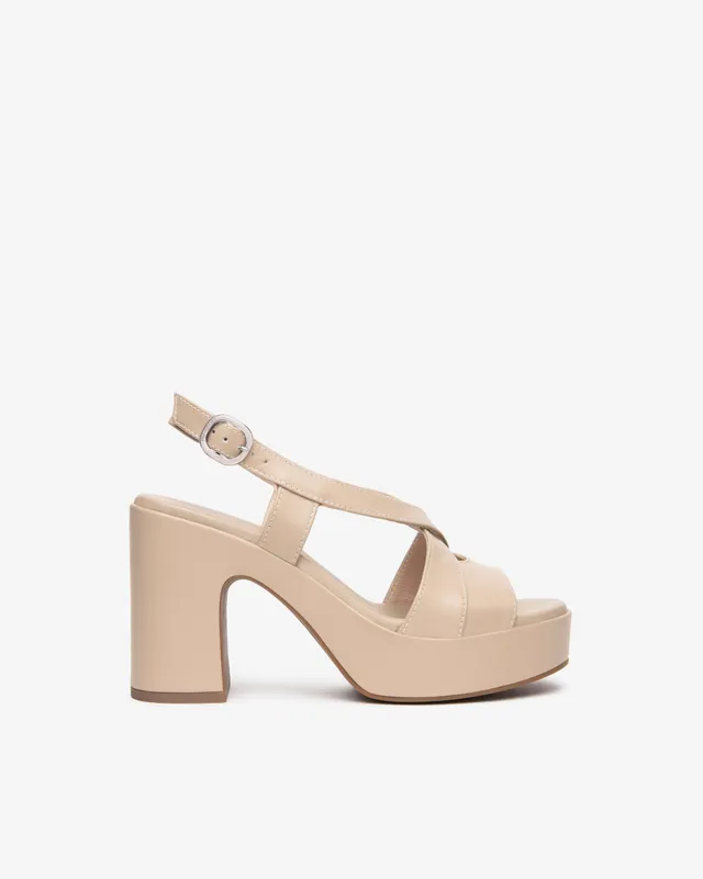 Nerogiardini Sandales Femme Cuir Nu-pieds Été