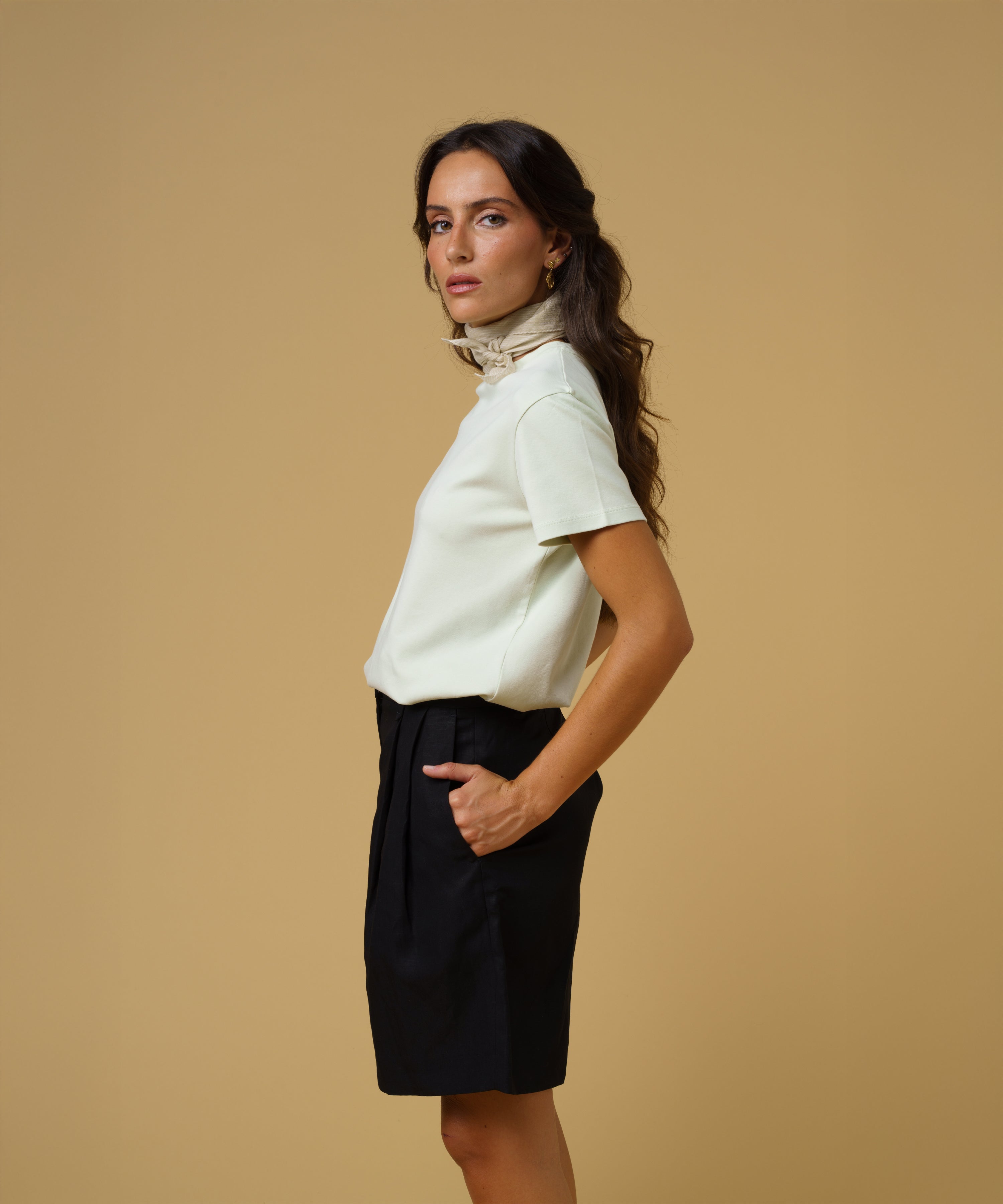 JAK T-Shirt 01 t-shirt femme aqua coton bio