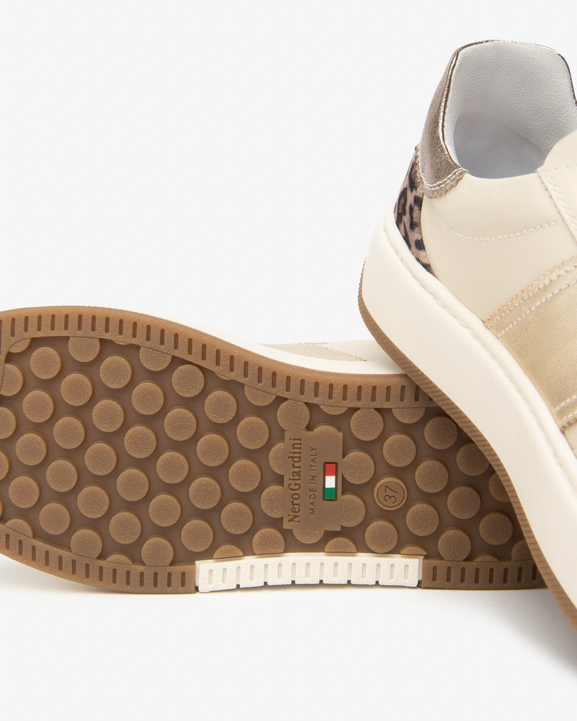 NeroGiardini Sneakers Femme Cuir Velours Technique 35-41
