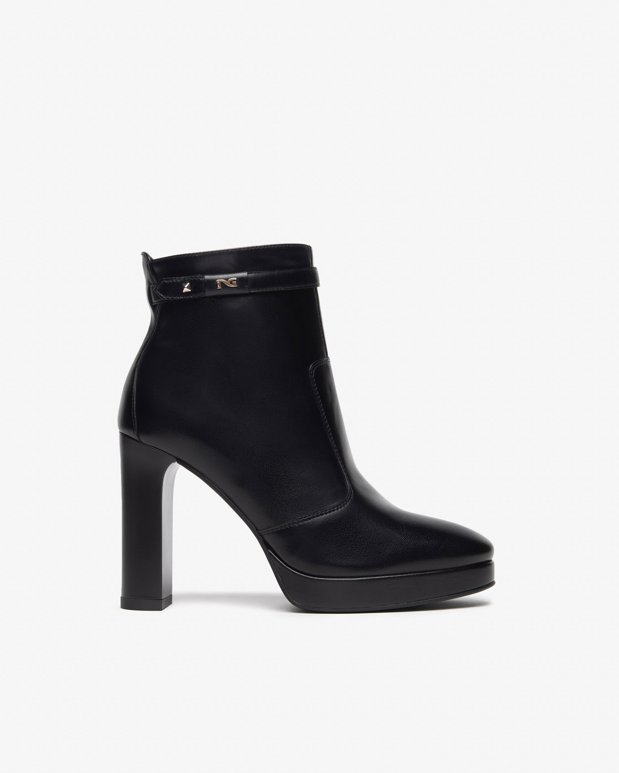 NeroGiardini Bottines Femme Cuir Automne-Hiver Confort