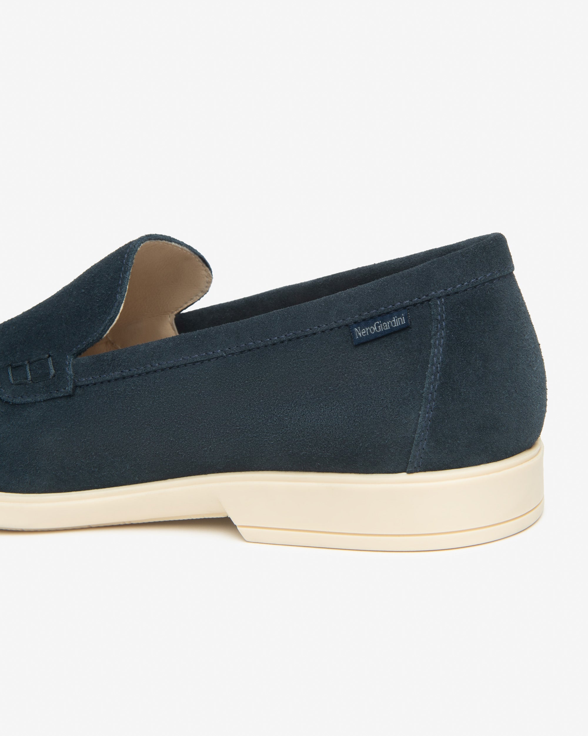 NeroGiardini Mocassins Loafer Homme Cuir Velours 42