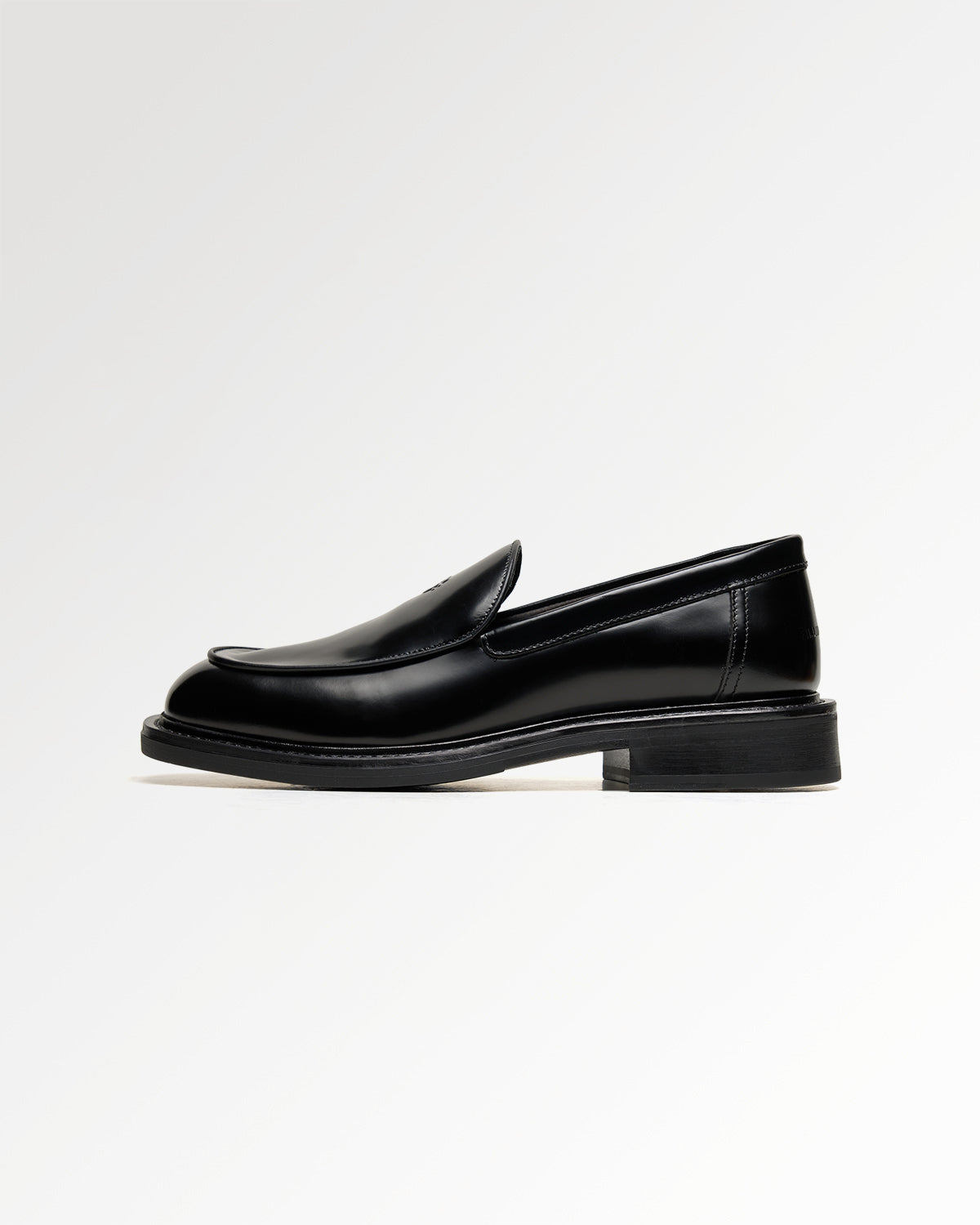 Filling Pieces Square Loafer Polido mocassin noir cuir