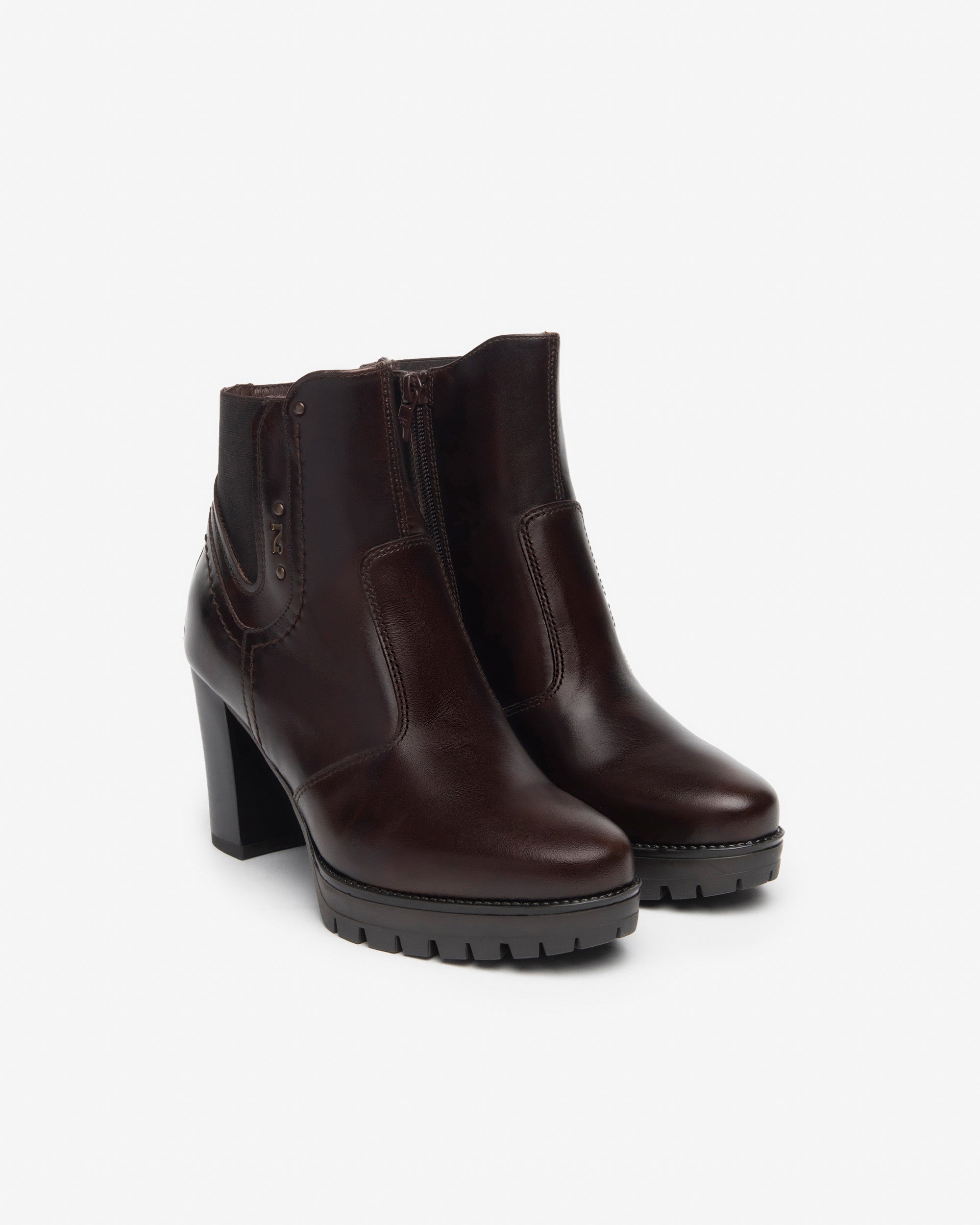 Nerogiardini Bottines Bottines Femme Cuir Italie