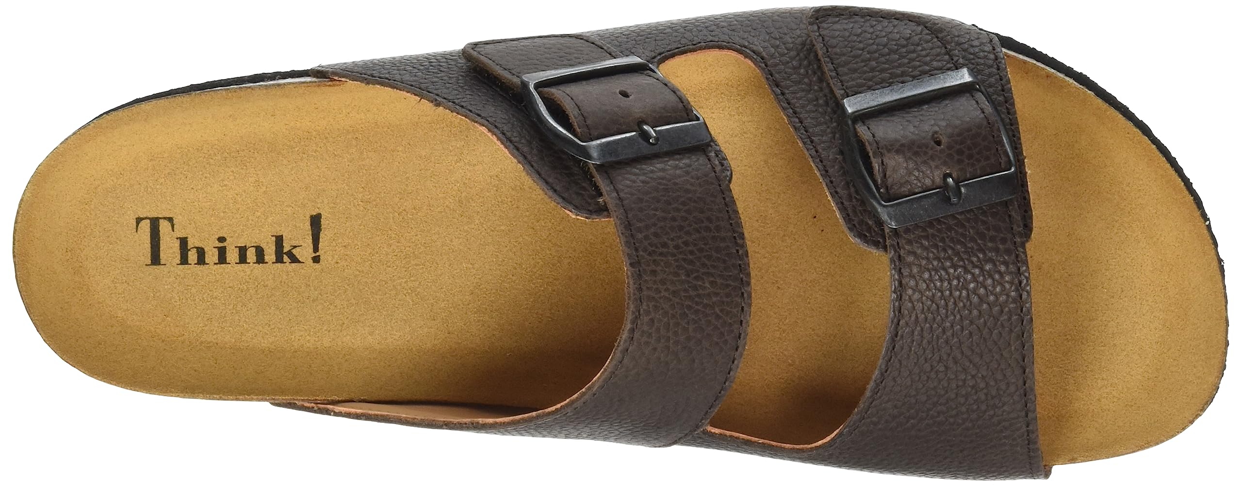 Think Wolfi mule homme cuir espresso 41 EU