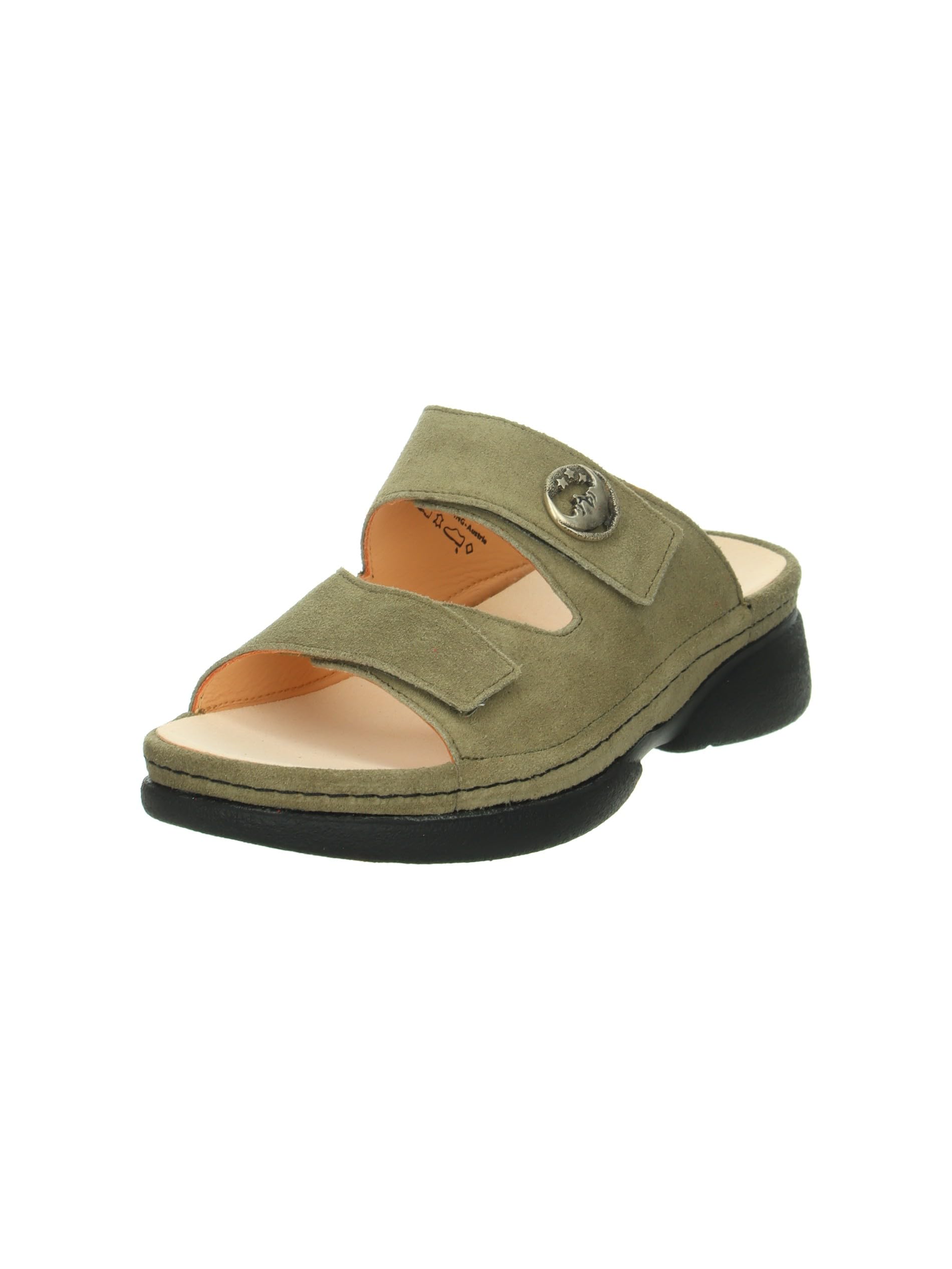 Think Cambio sabot cuir taupe combi 3000 confort