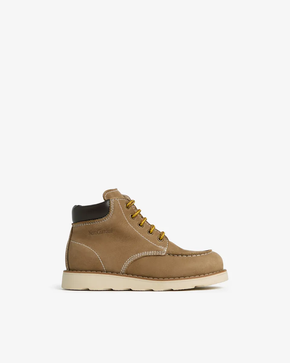NeroGiardini Bottines Junior Garçon Cuir Zip Taille 28