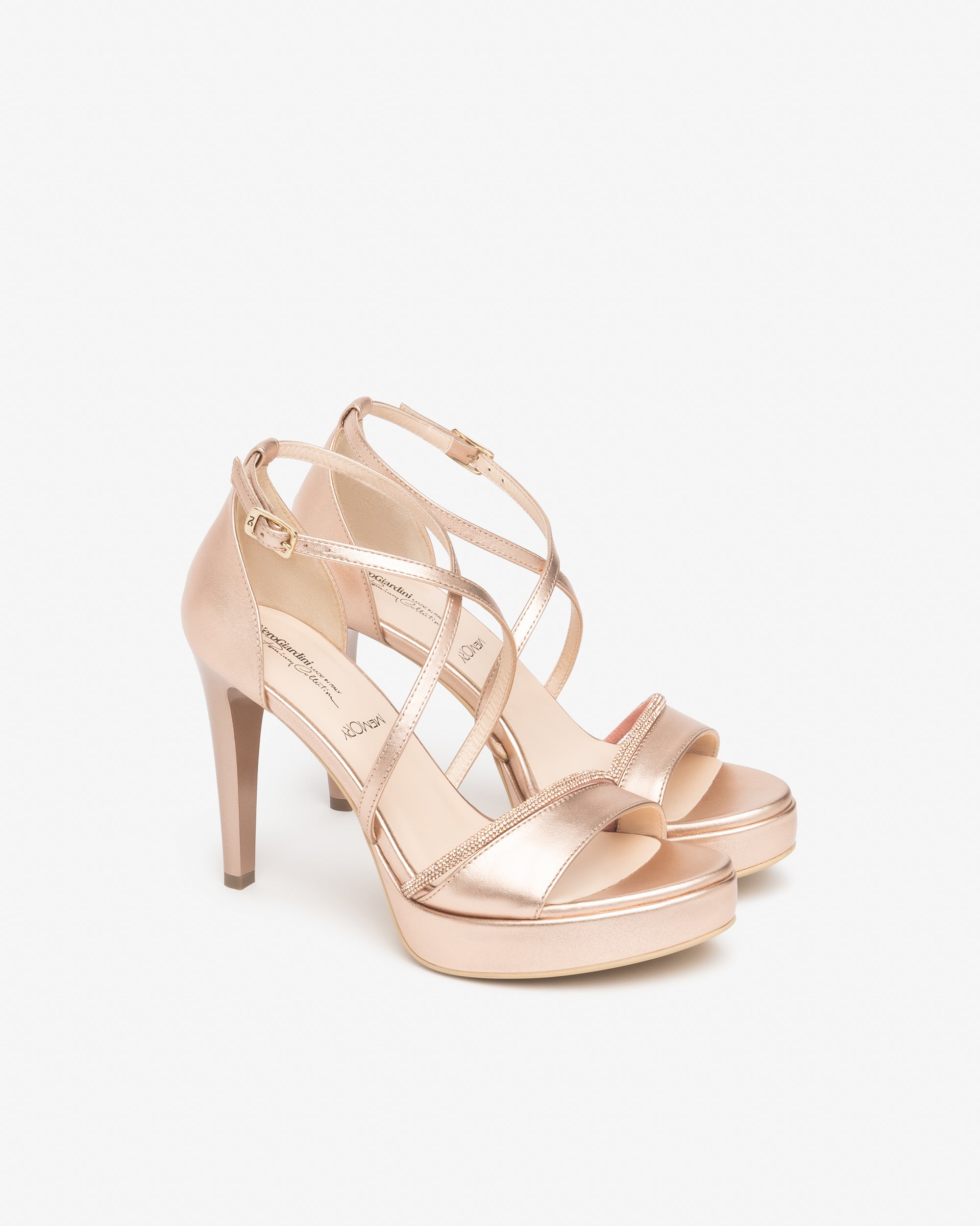 NeroGiardini Sandales Cuir Femme Premium