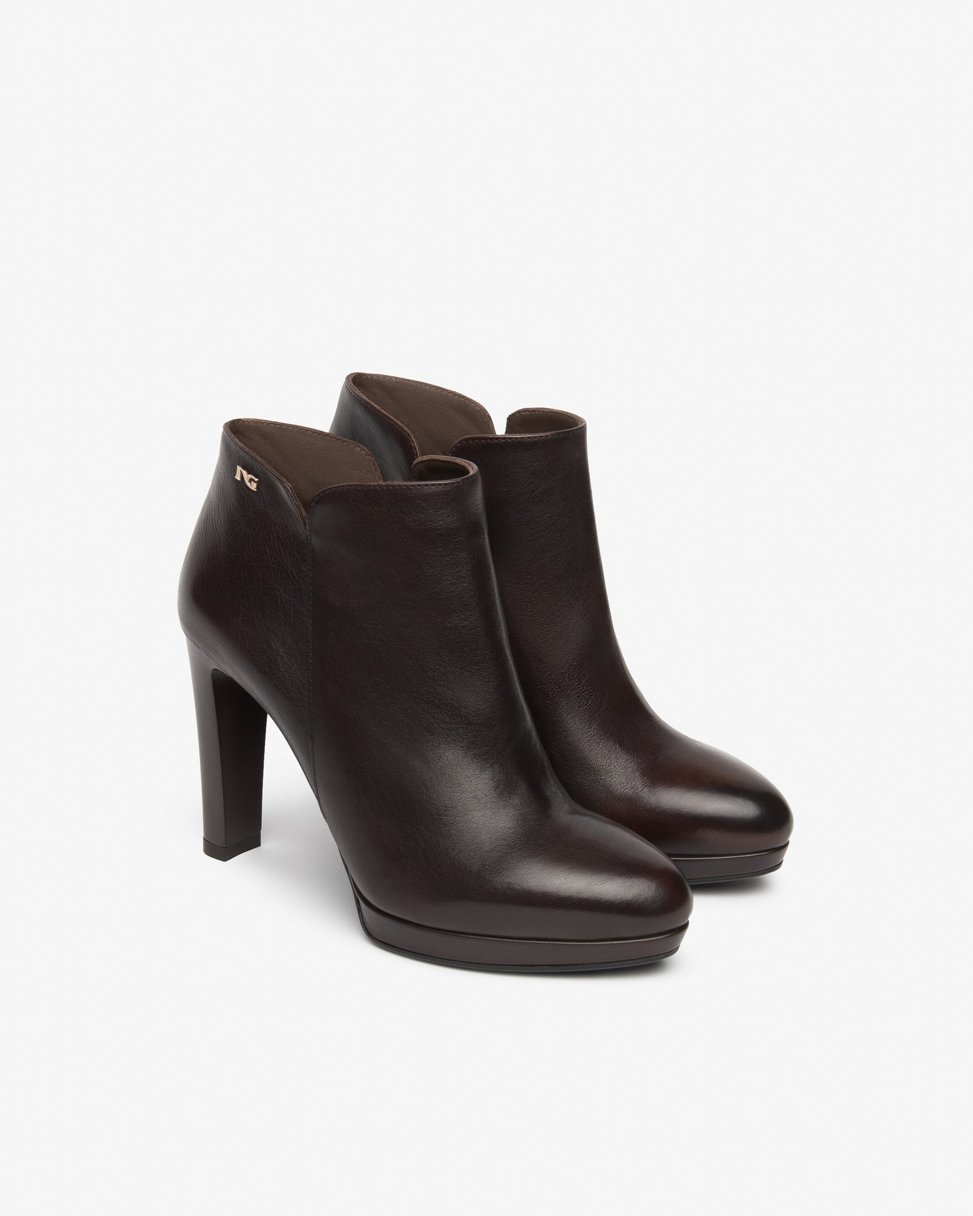 NeroGiardini Bottines bottines femme cuir talon 38