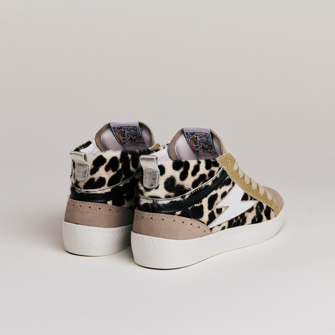 SMR Gibra D596 baskets panthère cavalino pointure 36-41