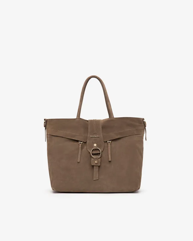 NeroGiardini Sacs Cabas Femme en Cuir Velours PZ Italie