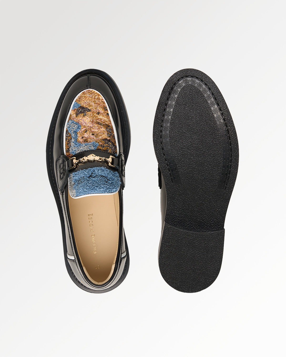 Filling Pieces Rarri Jackson loafer noir cuir homme