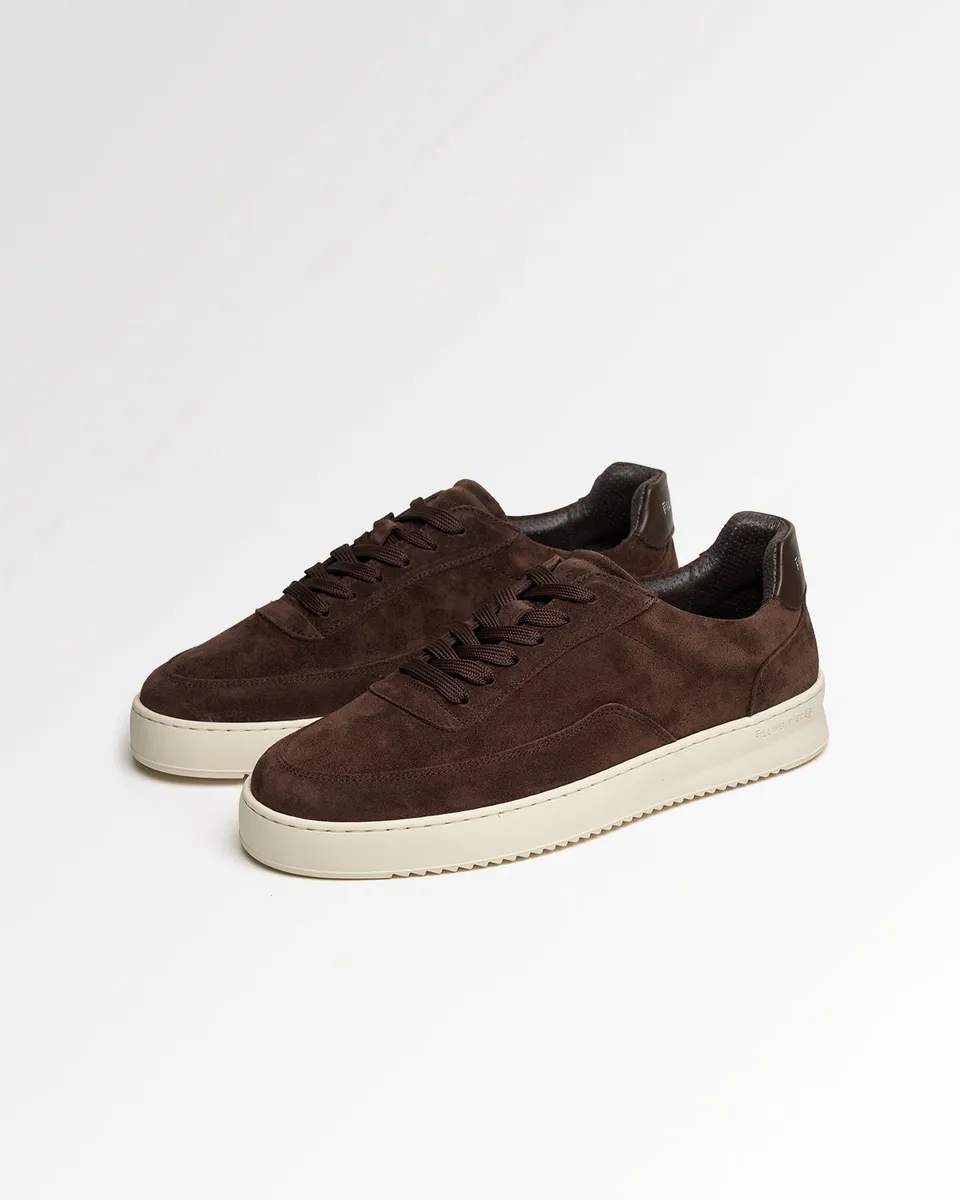 Filling Pieces Mondo Suede Chocolate sneakers marron daim
