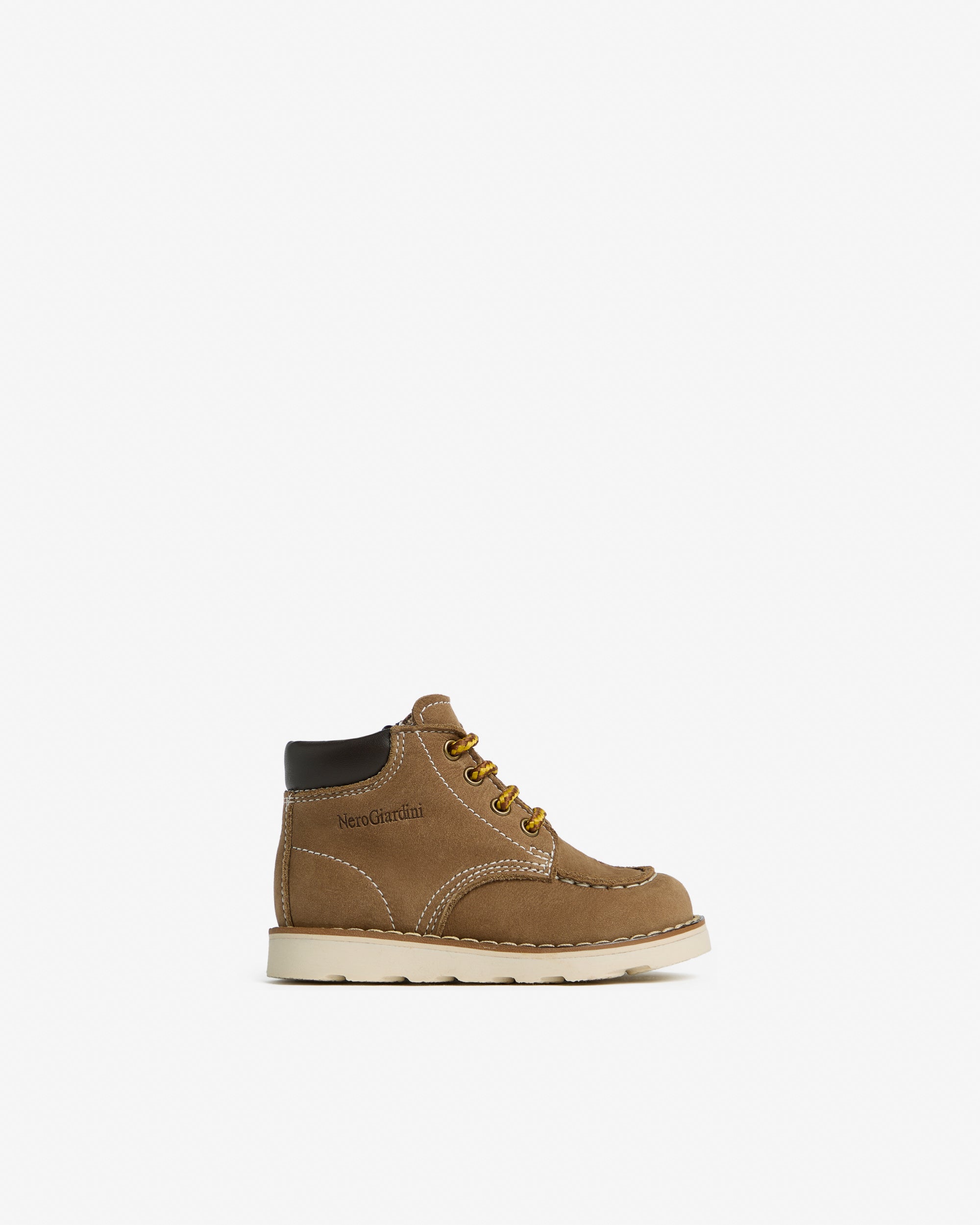 Nerogiardini Bottines Junior Bottines Garçon Cuir Zip