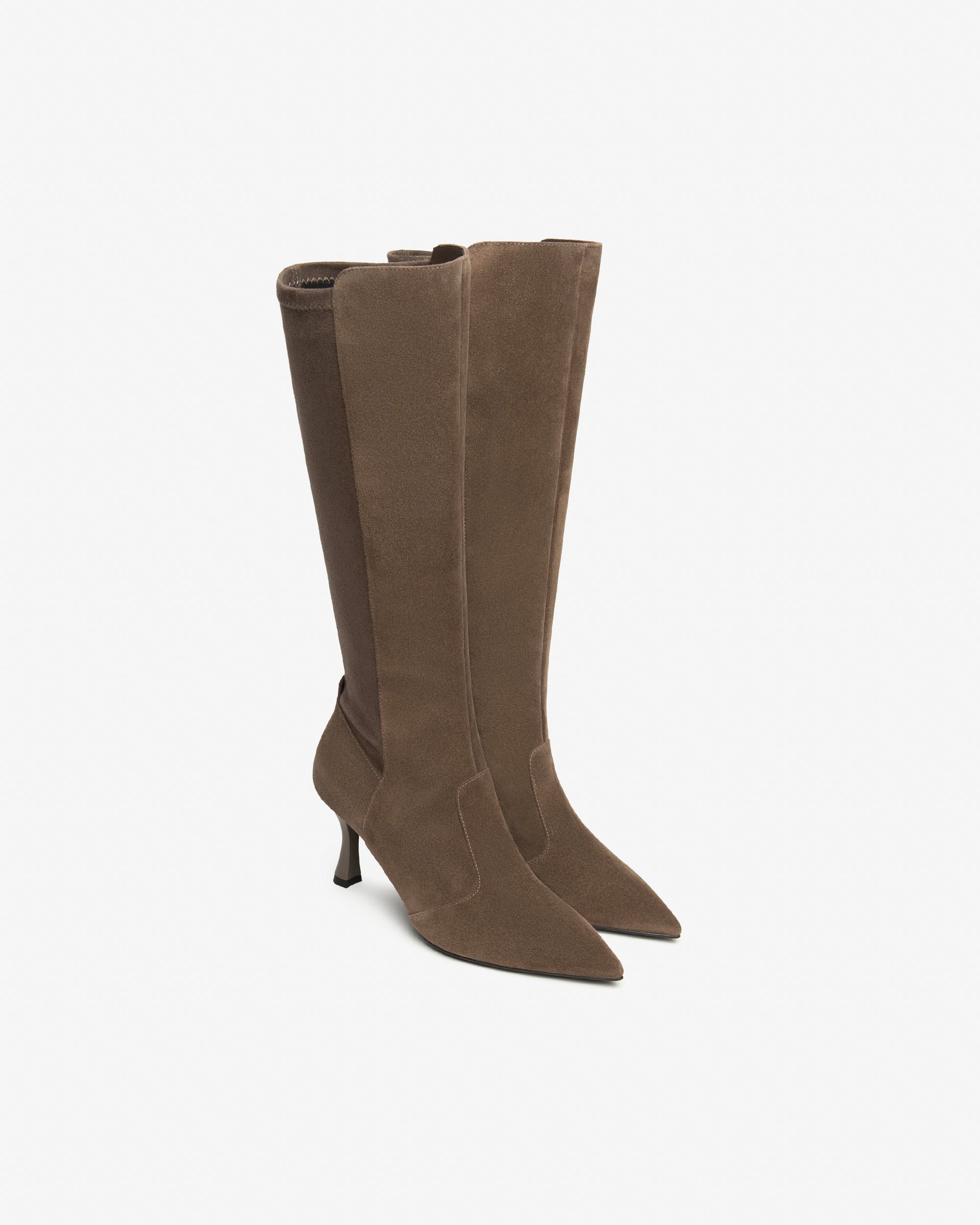Nerogiardini Bottes Femme Bottes Daim Talon 75 mm