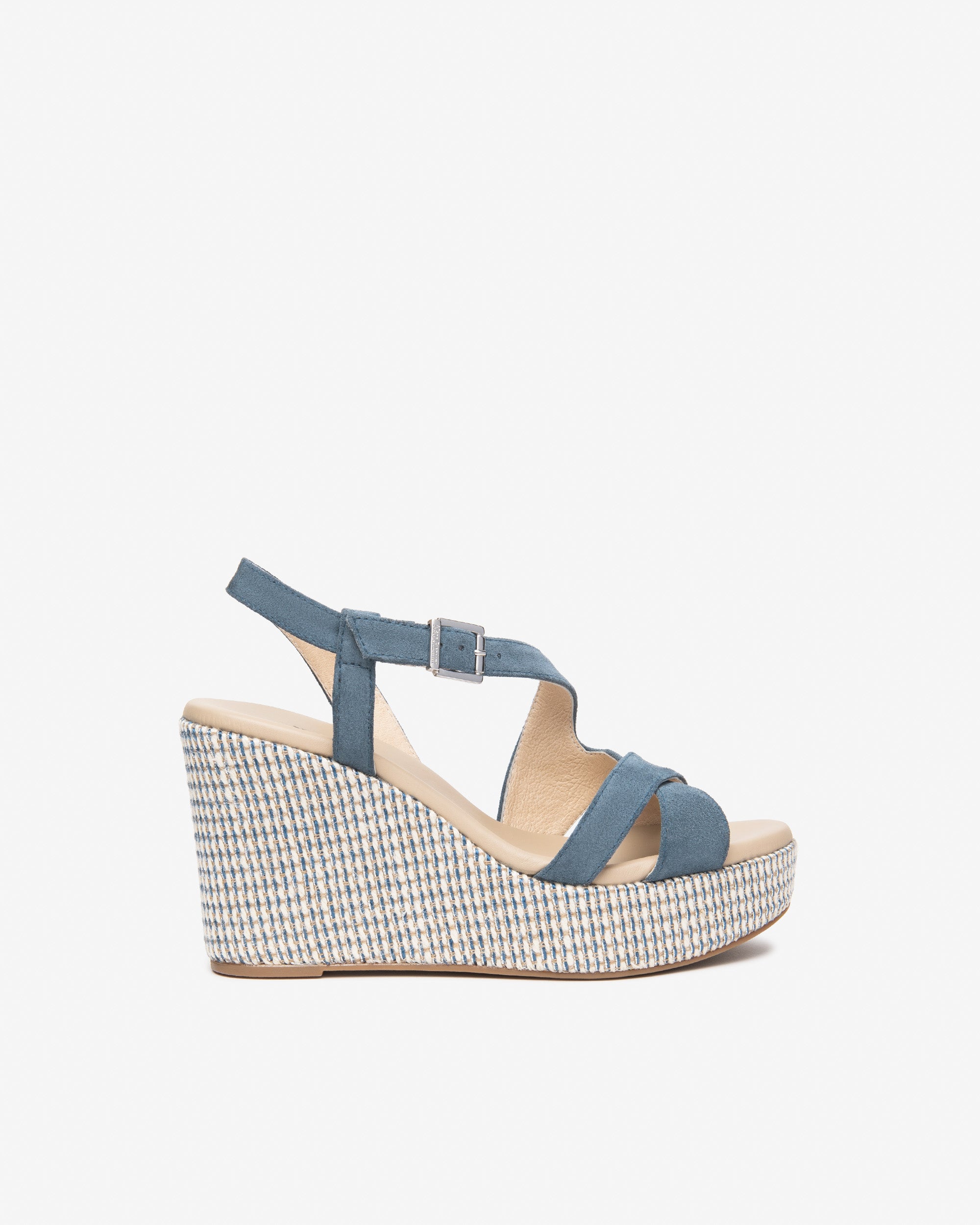 Nerogiardini Sandales femme cuir velours confort