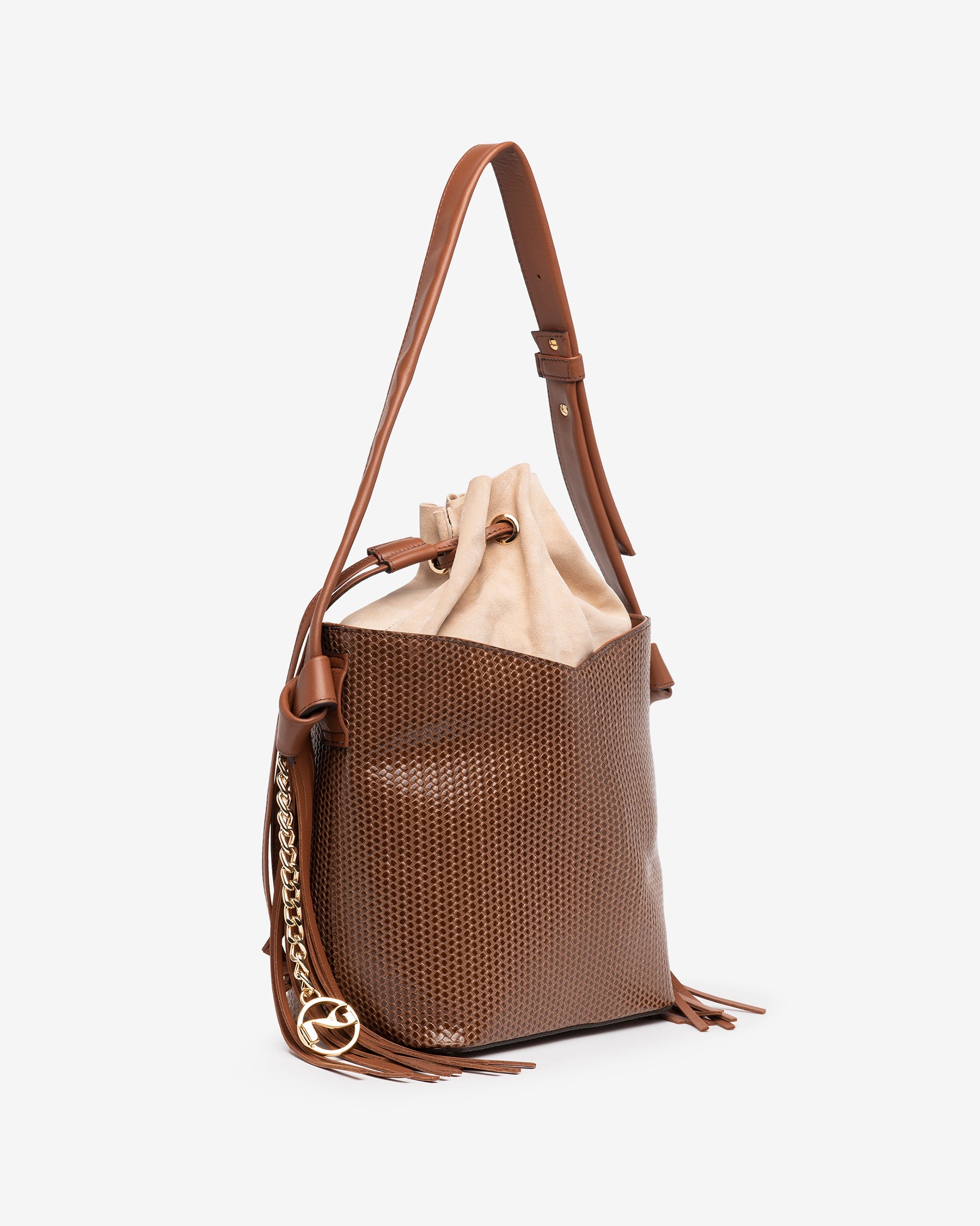 NeroGiardini Sac Épaule Femme Cuir Véritable