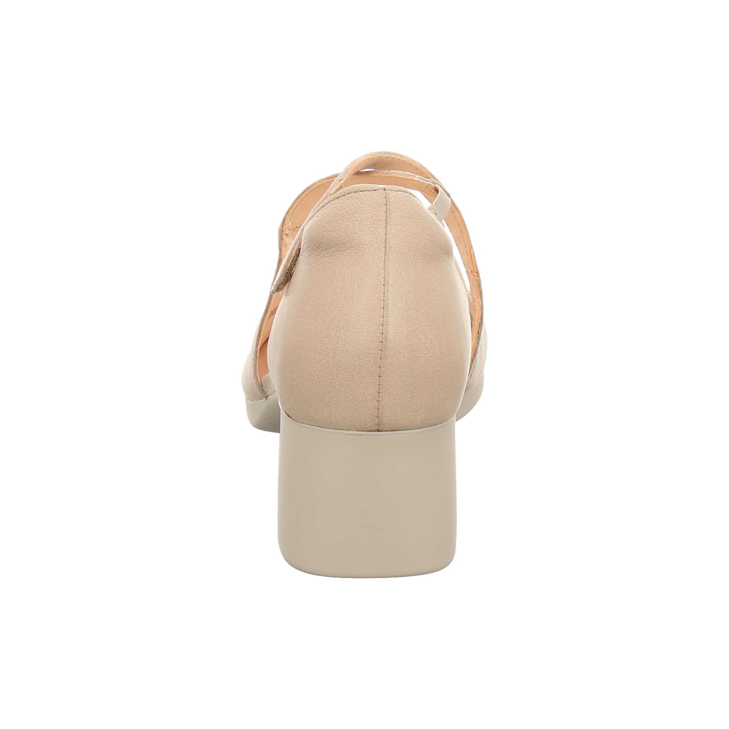 Think Nani Escarpin Femme Noir 38 EU Talon Bloc Cuir