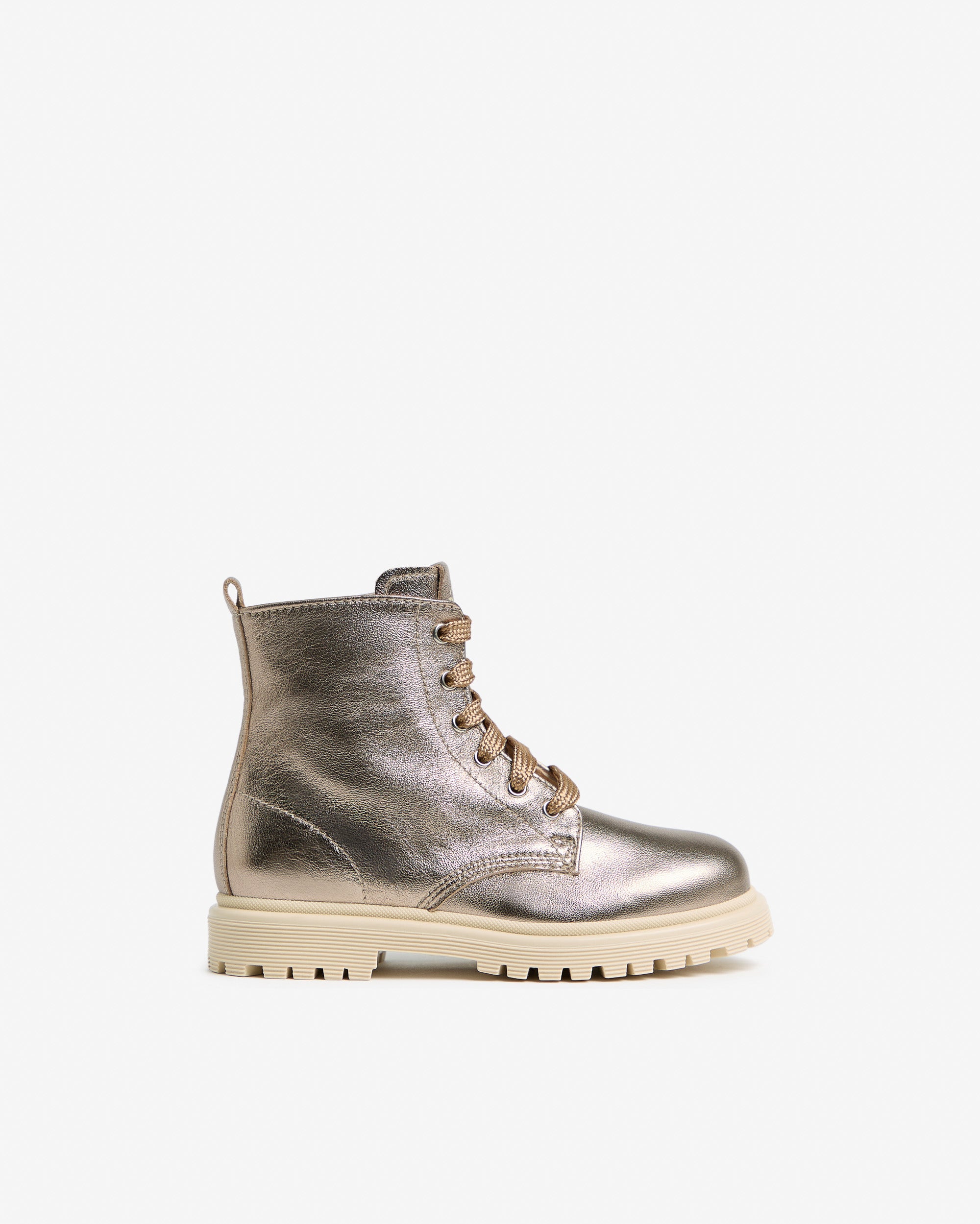 NeroGiardini Bottines Junior Fille Cuir Lacet Zip