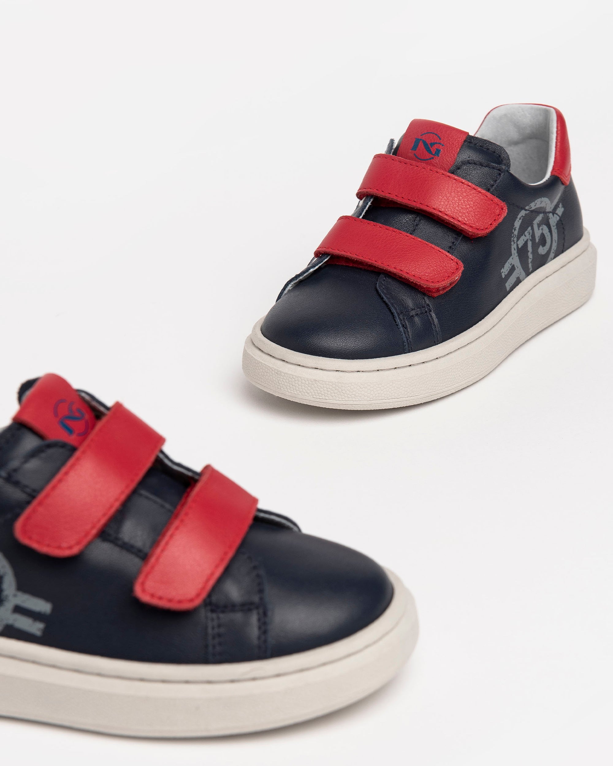 Nerogiardini Sneakers Kids Garçon Cuir Semelle Légère