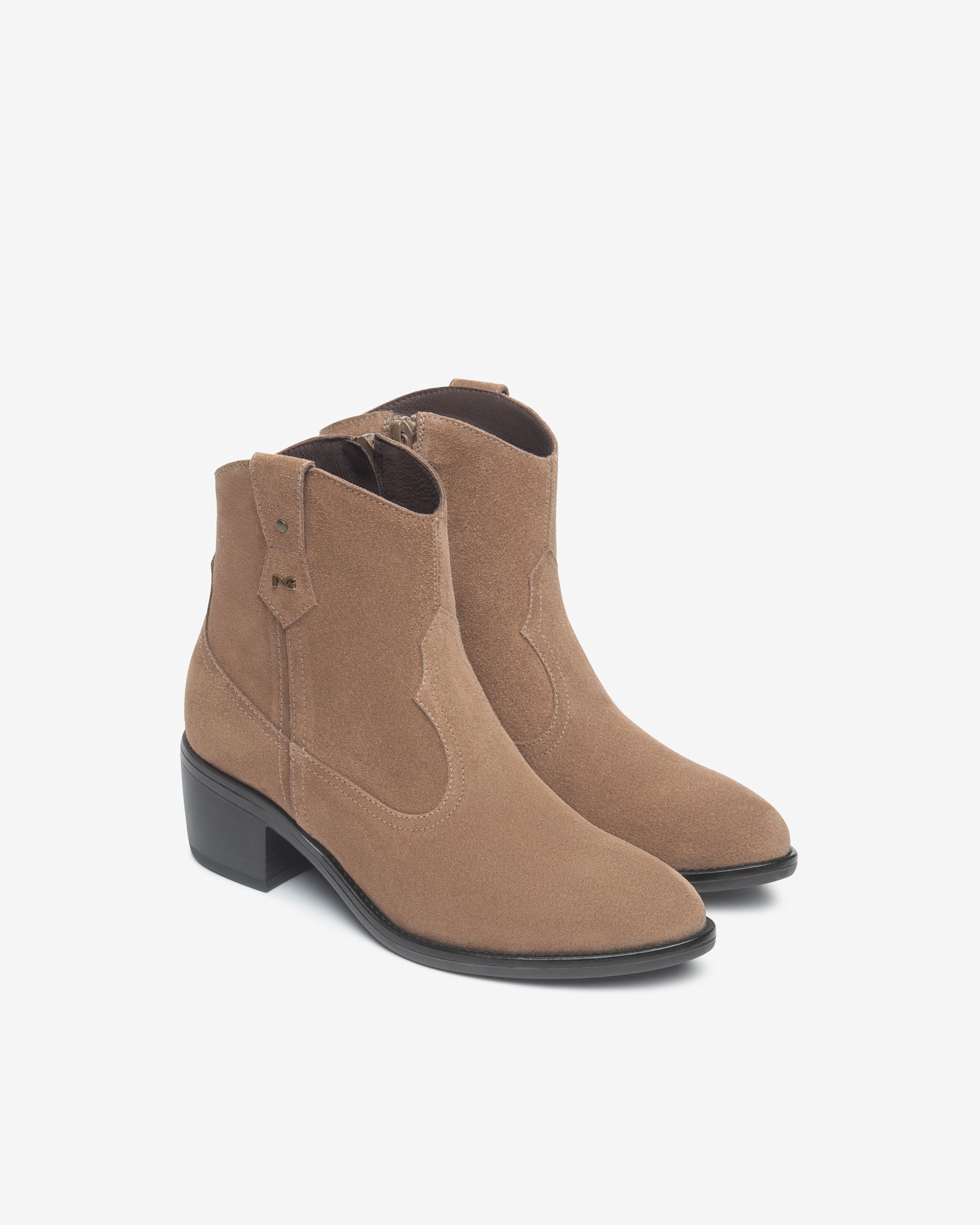 NeroGiardini Bottines Femme Daim Santiags 50 mm