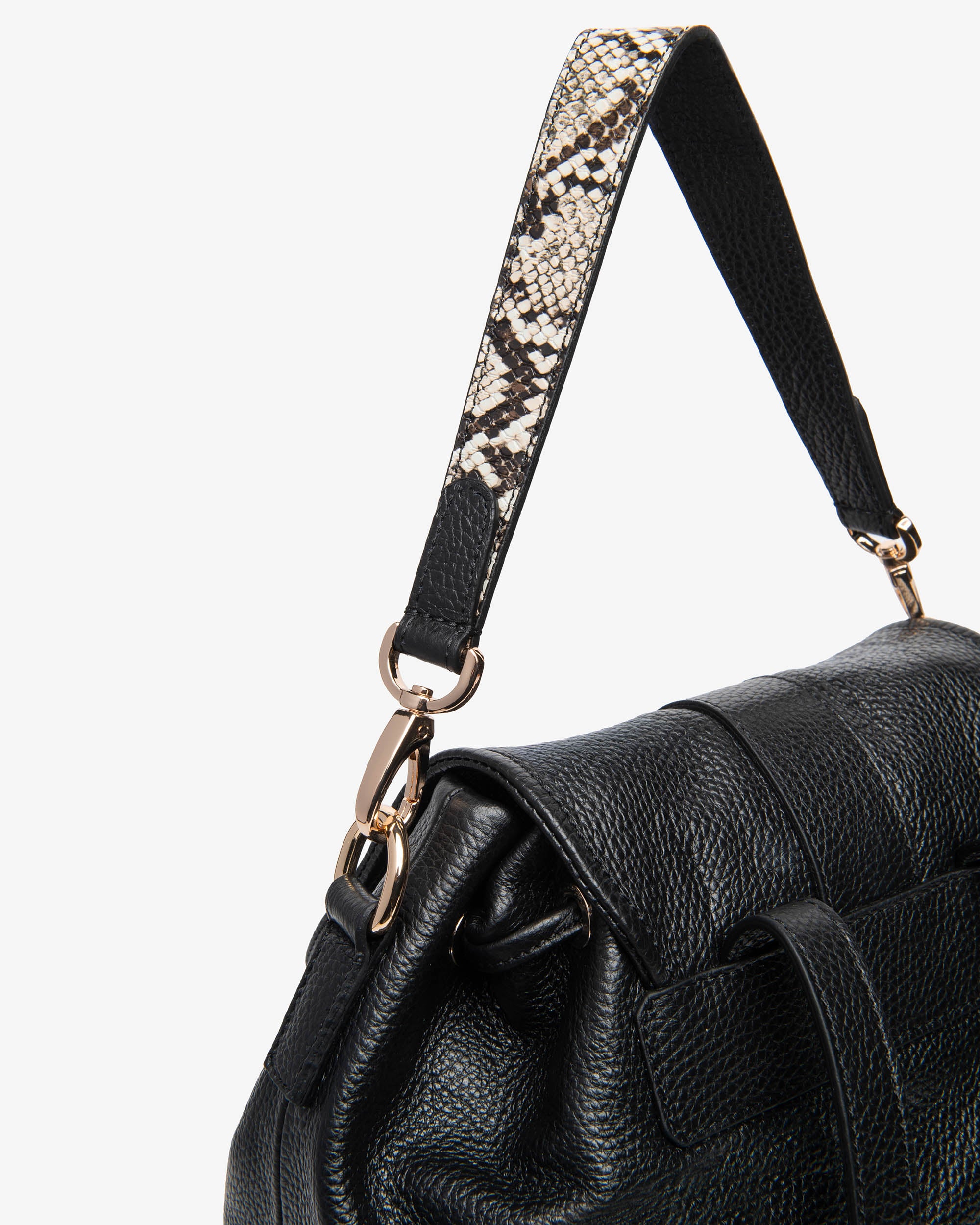 Nerogiardini Sacs sac à dos cuir femme PZ petit boucle dorée